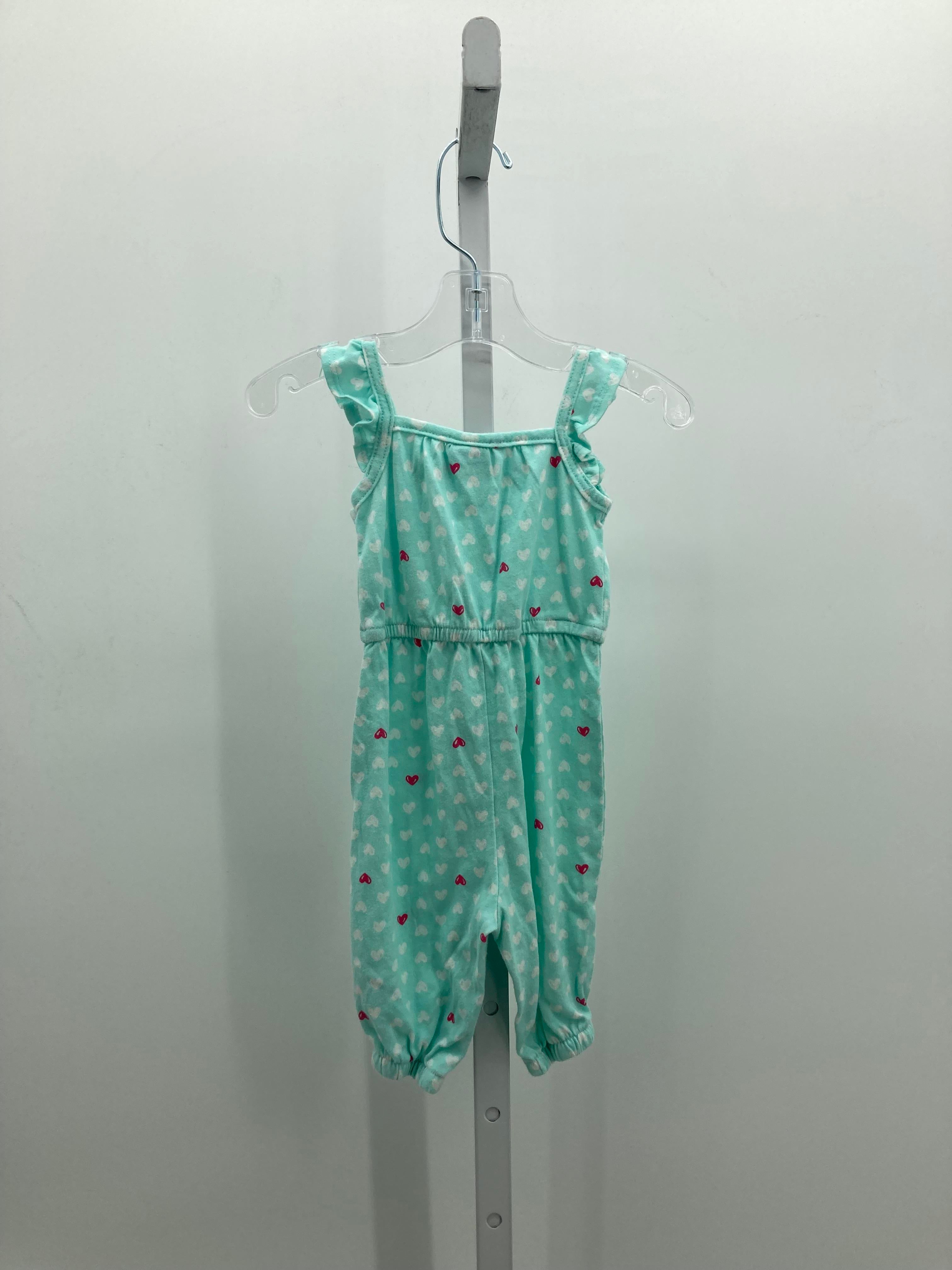Healthtex Size 6-9 mon Girls Sleeveless Romper