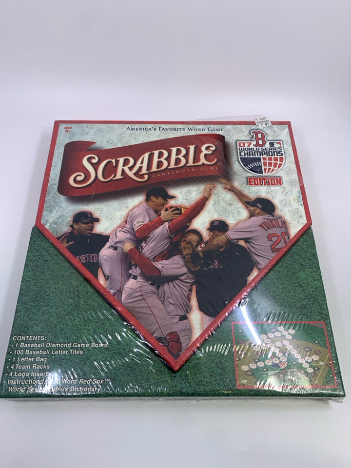 NIP RED SOX BASEBALL SCRABBLE.