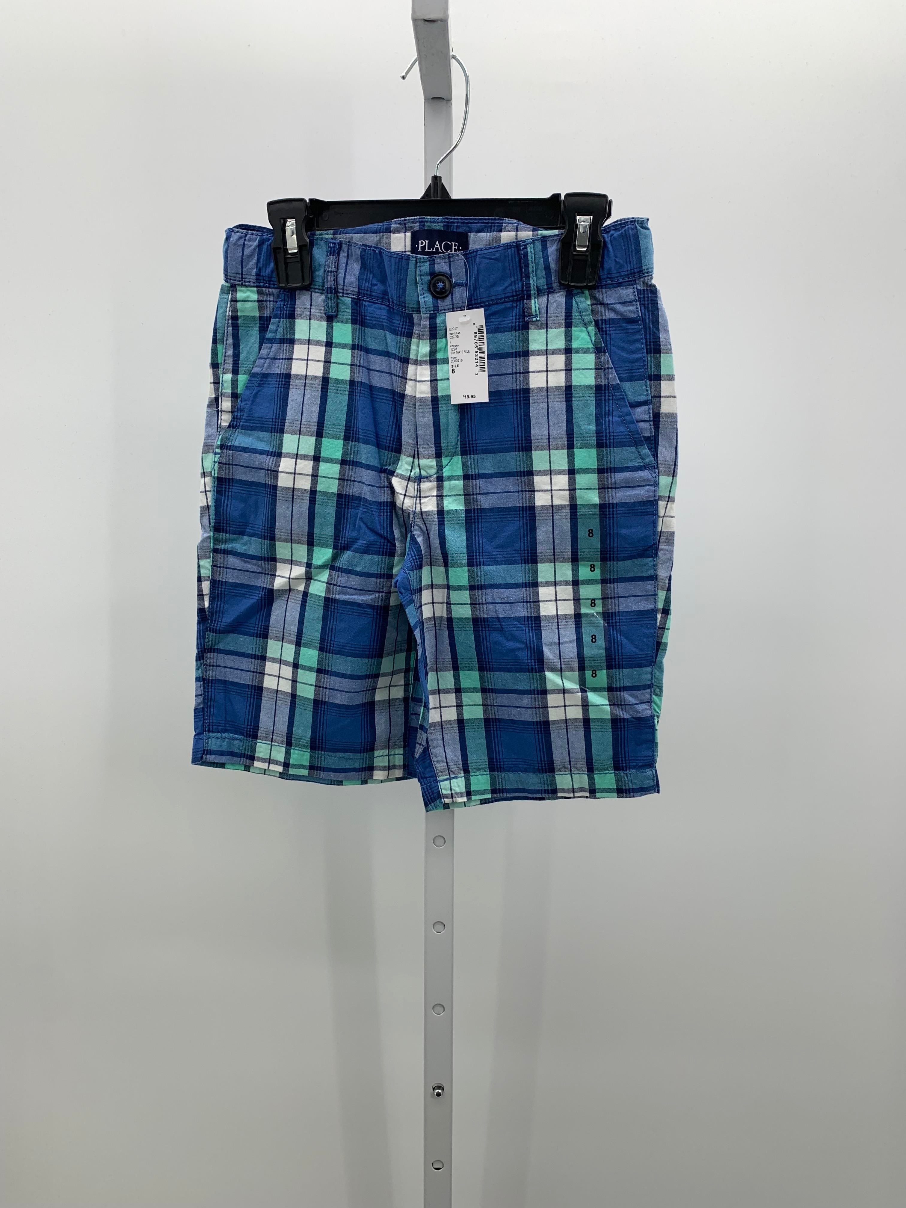 NEW ADJ WAIST PLAID