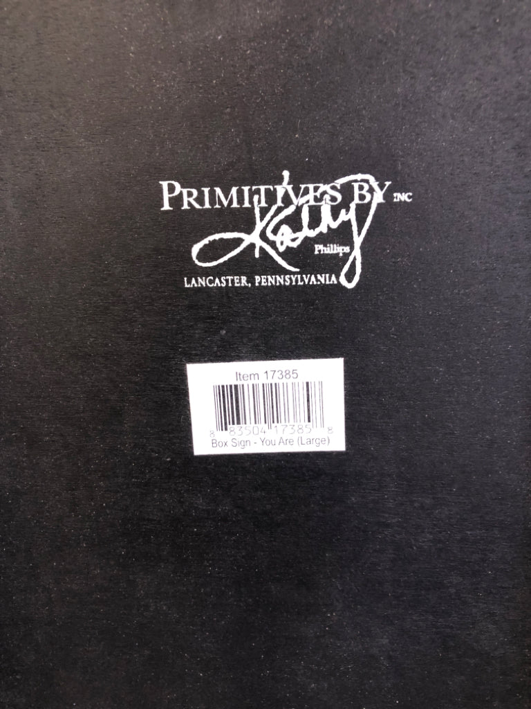 YOU ARE THE CHEESE- WOOD BLOCK SIGN.