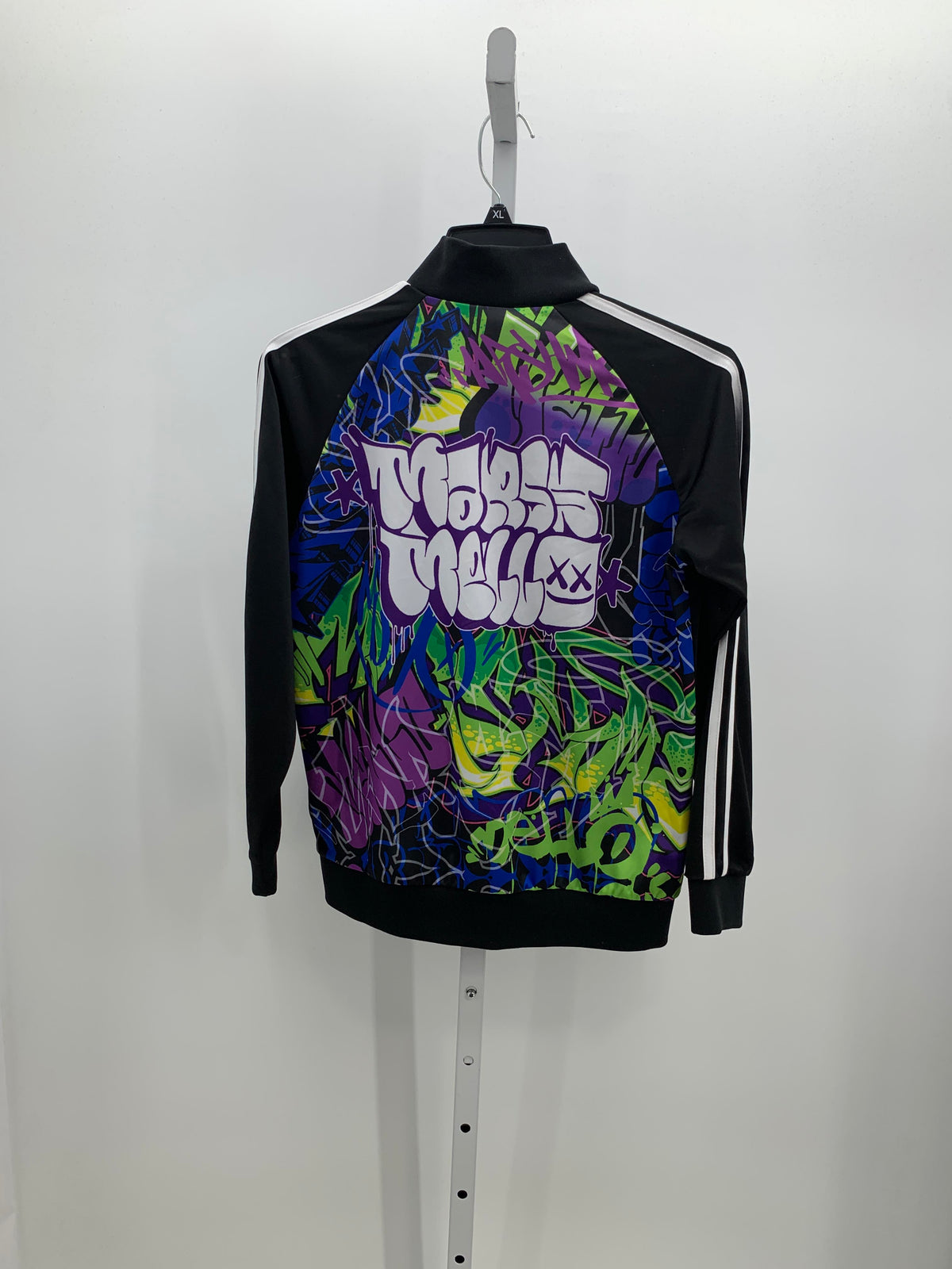 GRAFFITI ZIP KNIT