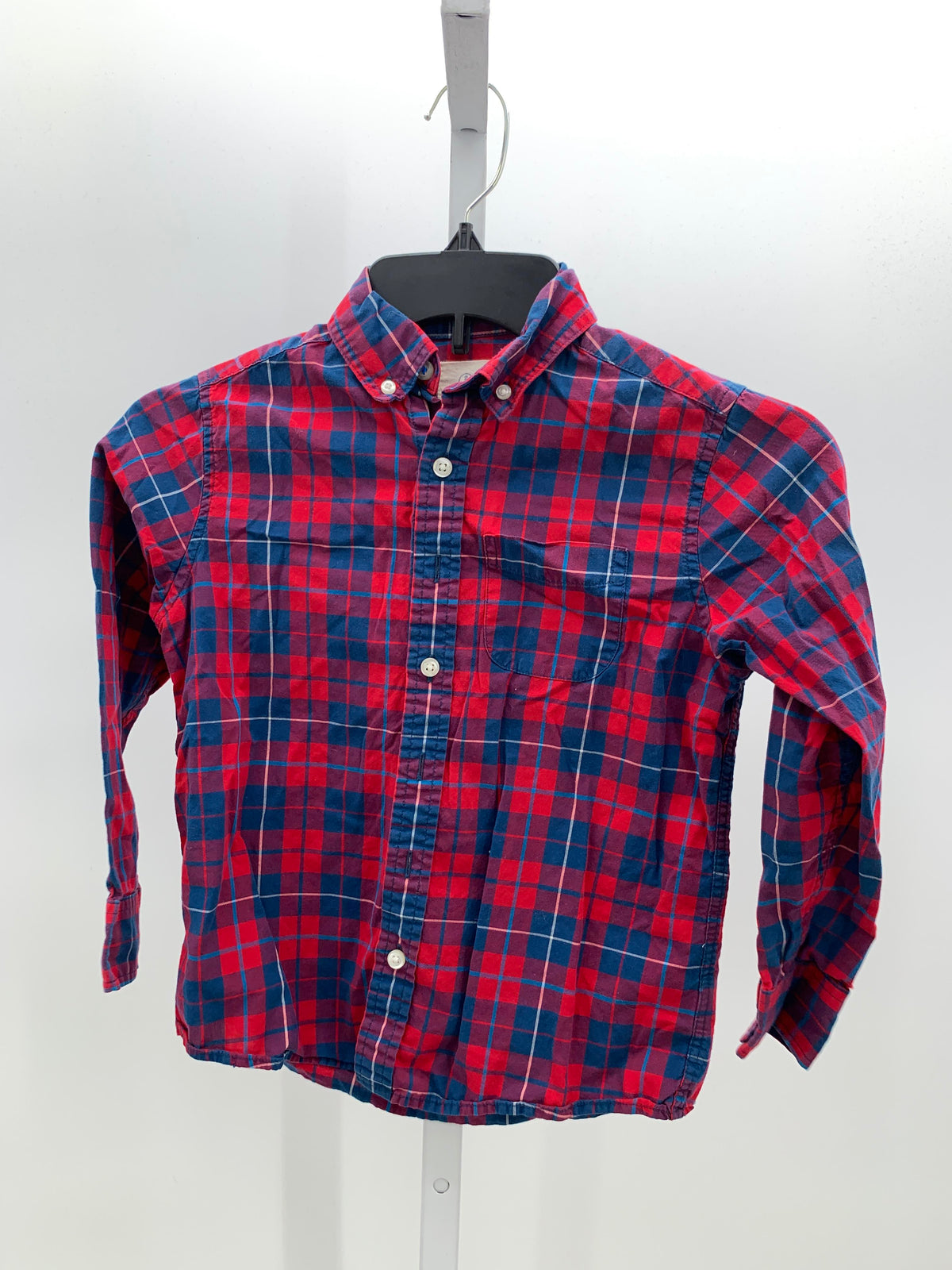RED/ BLUE BUTTON DOWN