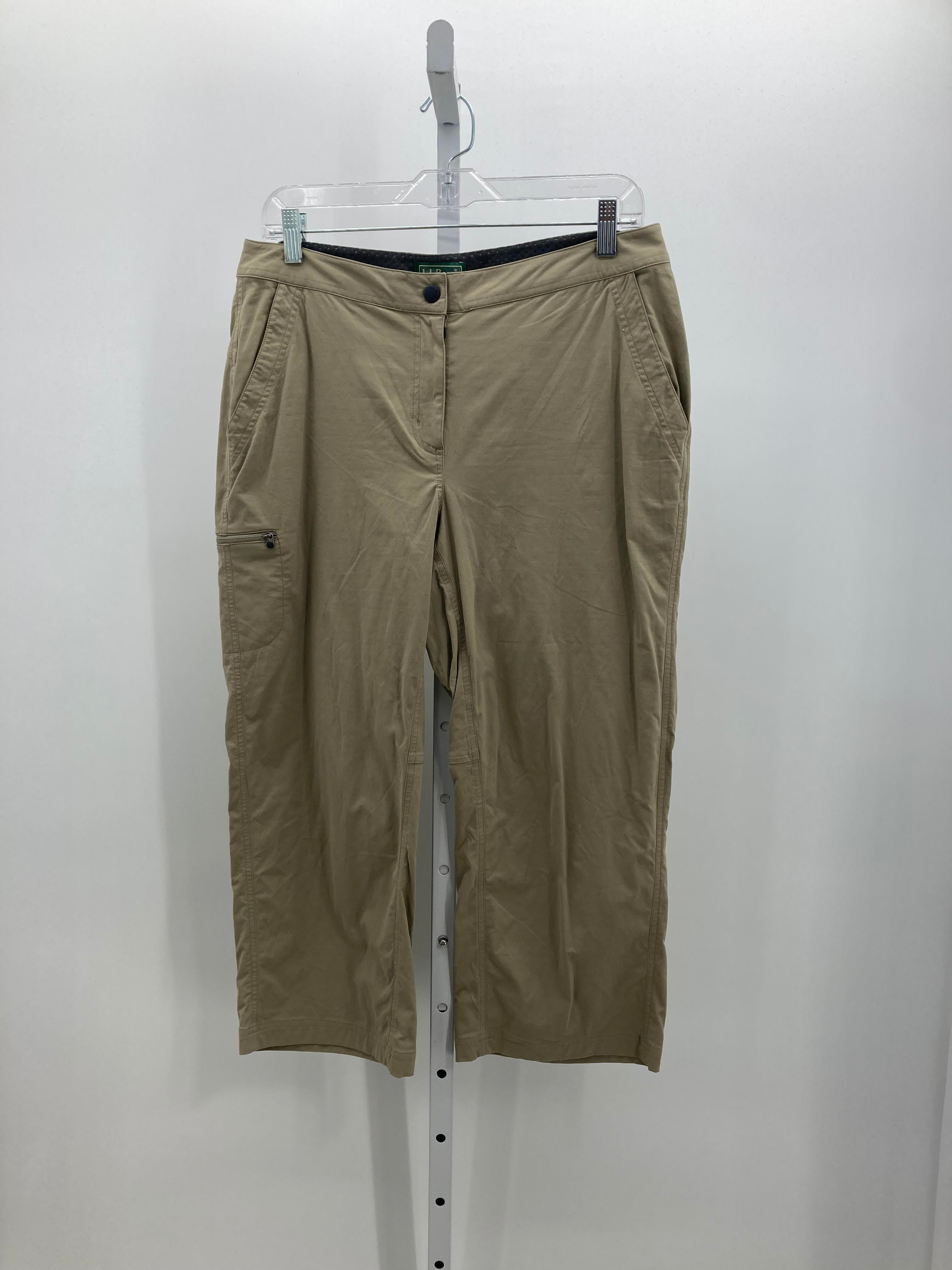 LL Bean Size 12 Misses Capri Pants
