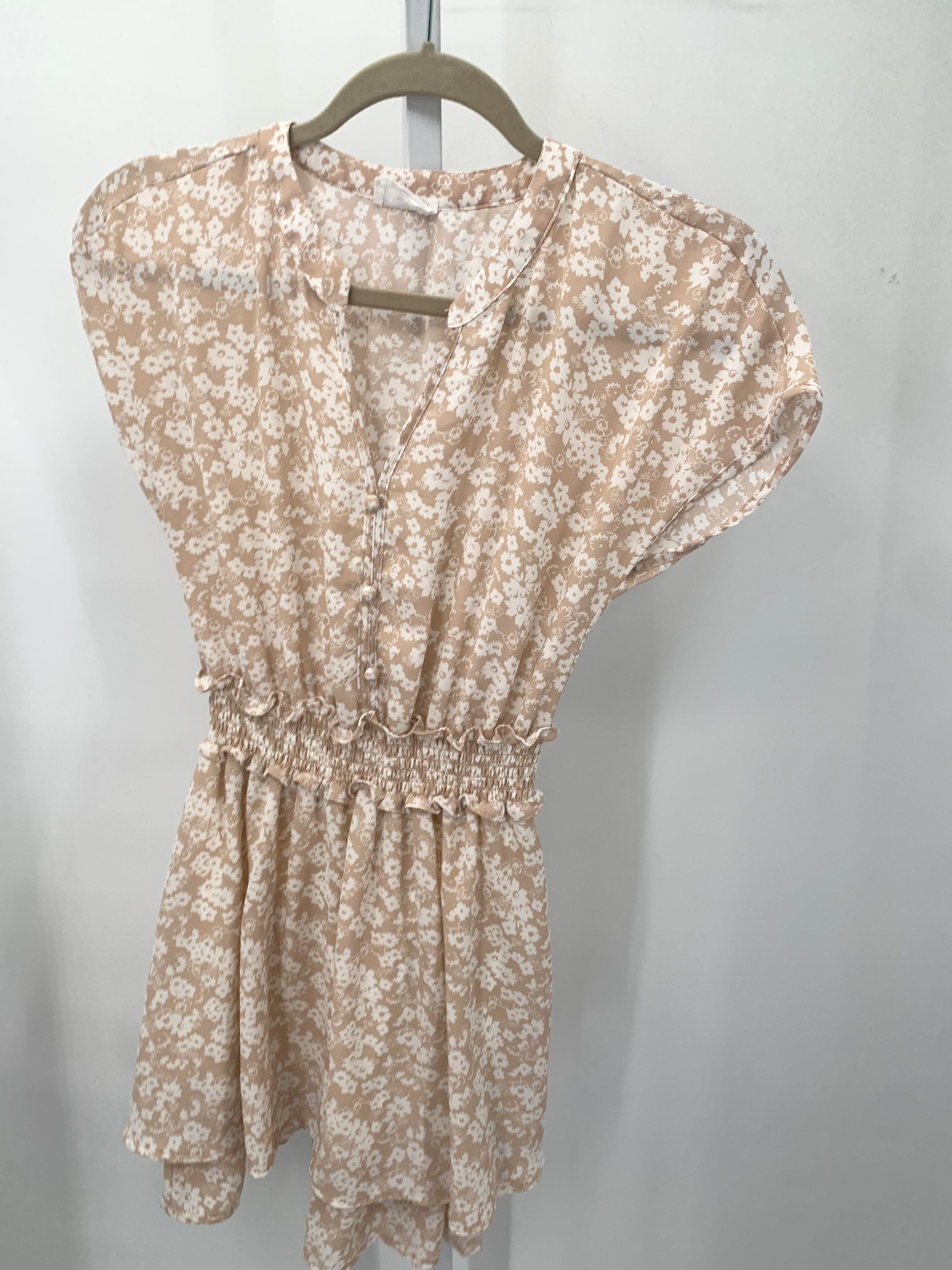 Size X Small Juniors Short Sleeve Dress