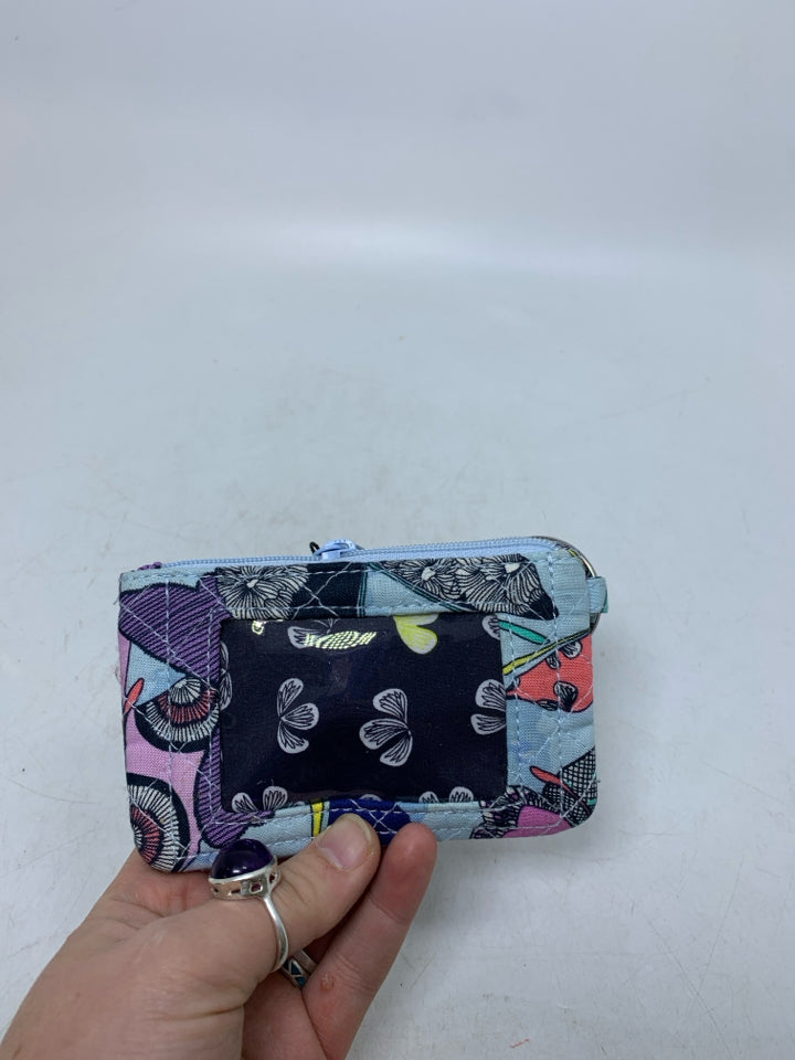 Vera Bradley Zip ID Case in Butterfly By- New With Tags