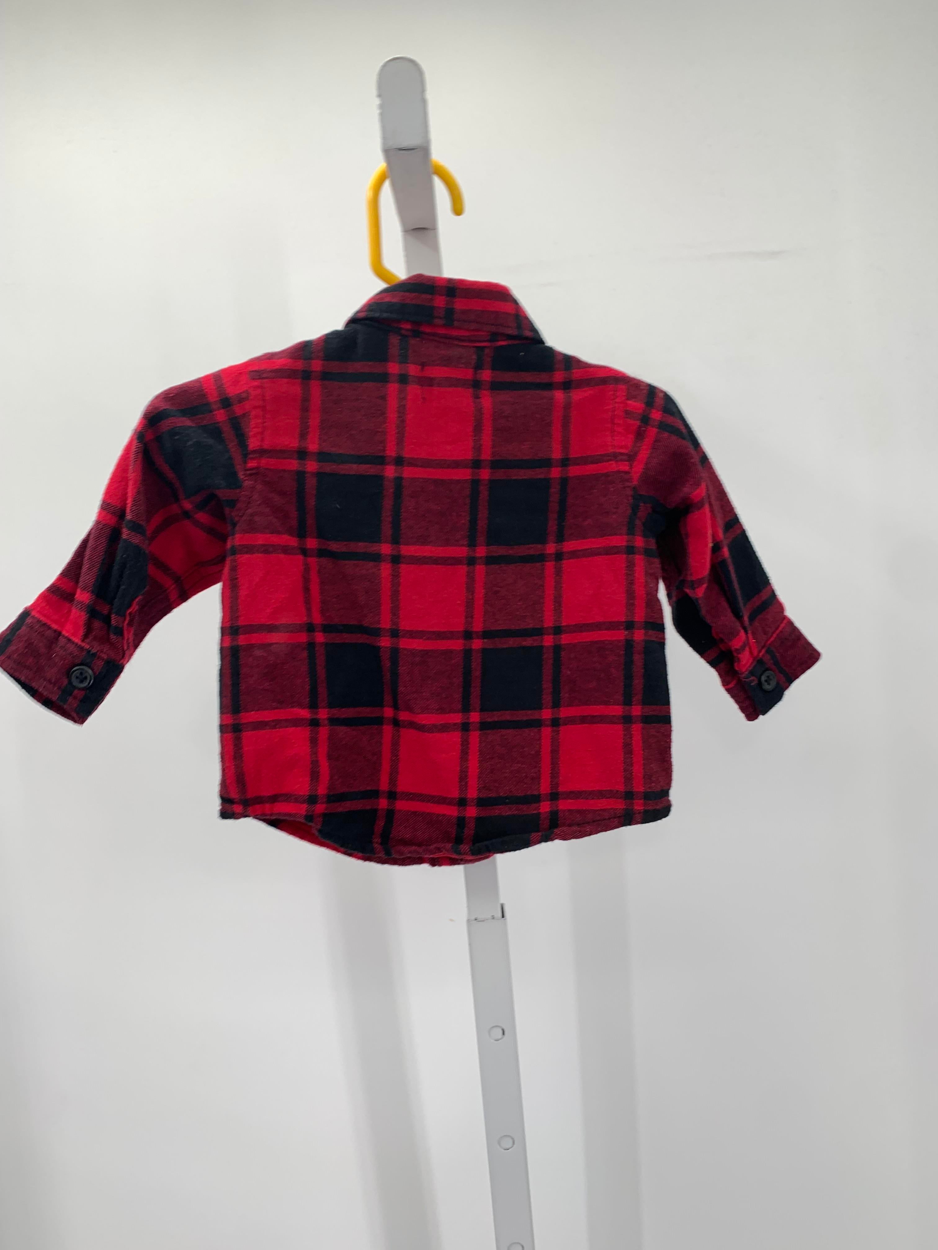 BLACK PLAID BTN DOWN