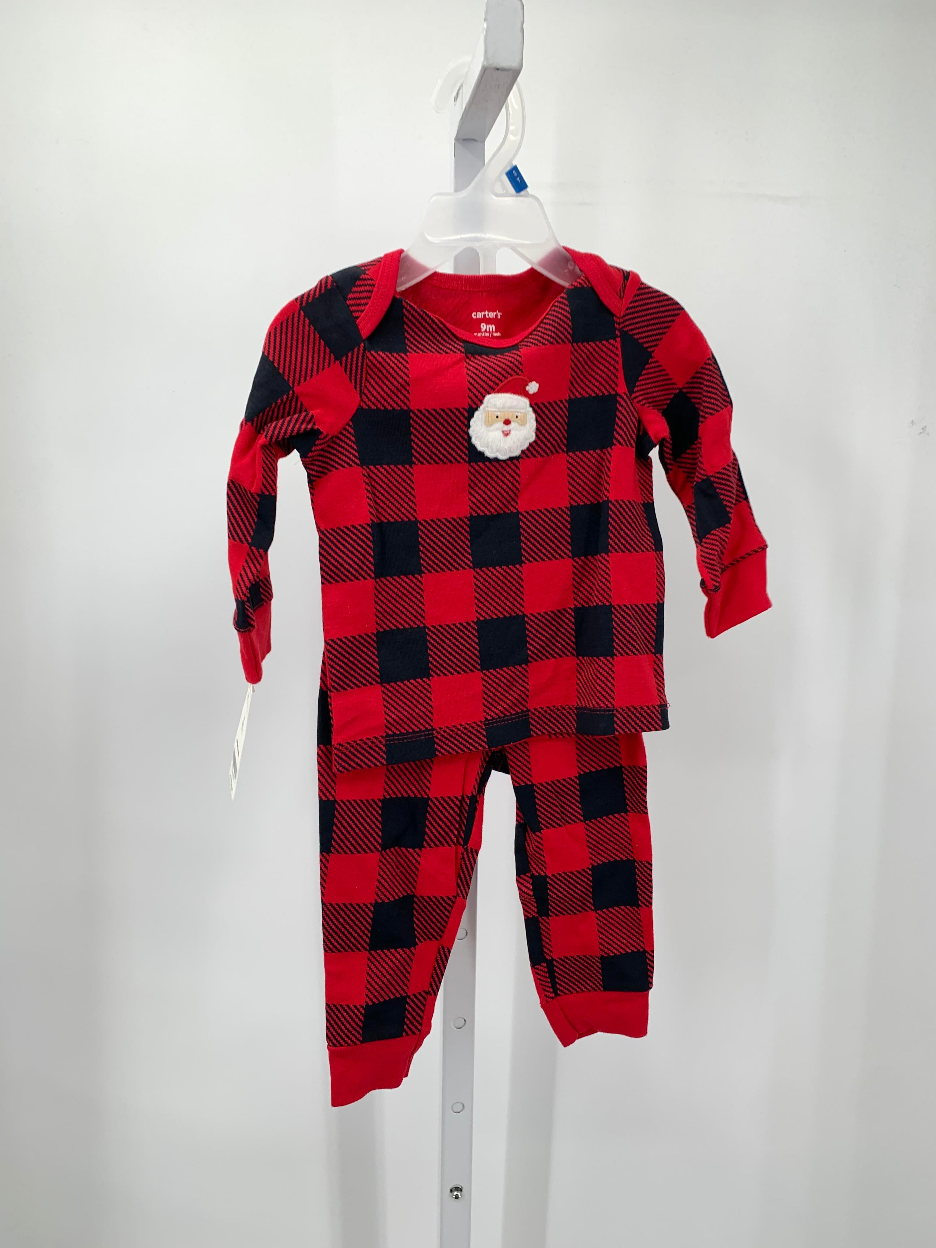NEW PLAID SANTA SHIRT AND PANTS