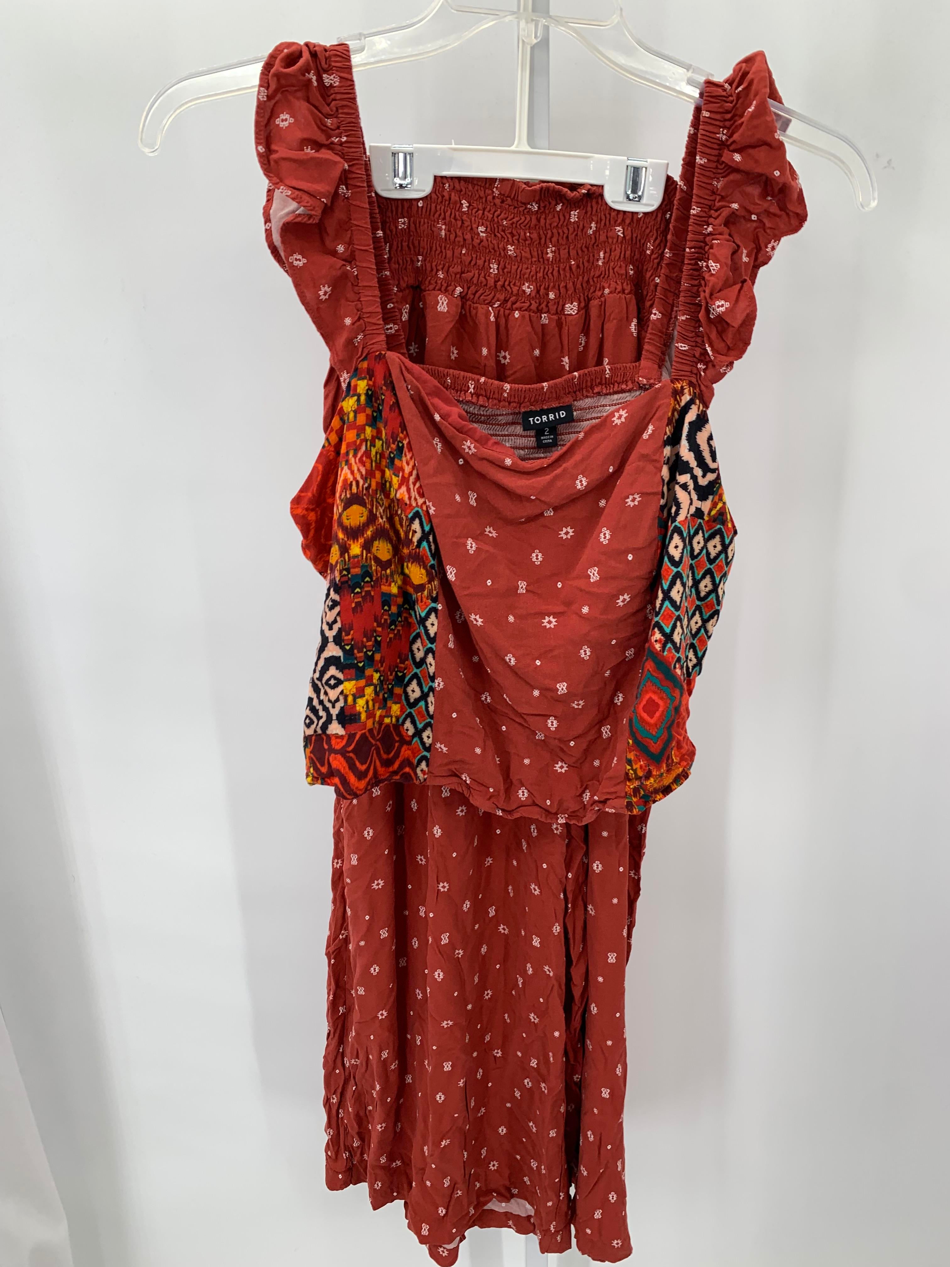 Torrid Size 2X Womens 2 Piece
