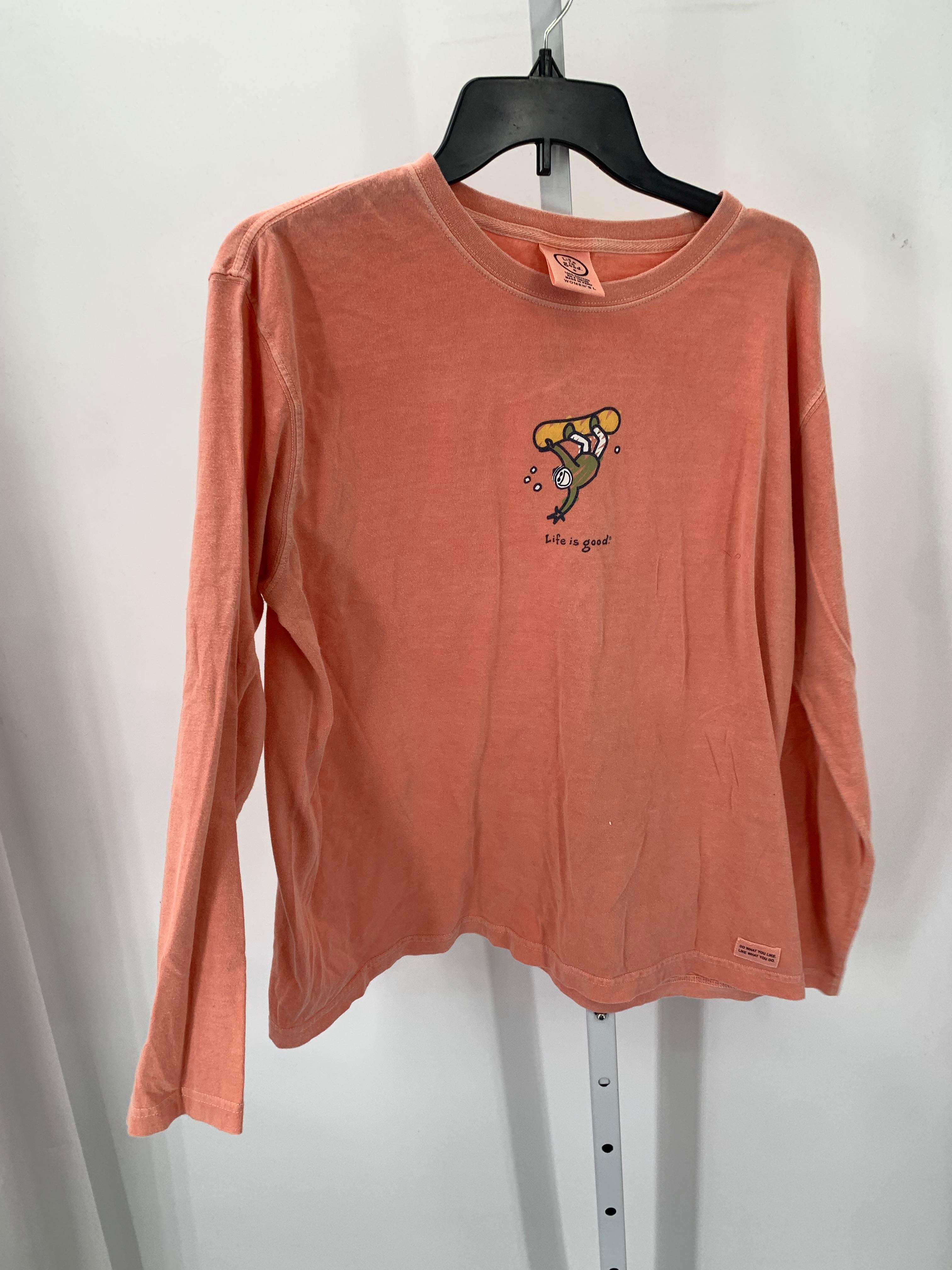 Life is Good Size Large Misses Long Sleeve Shirt