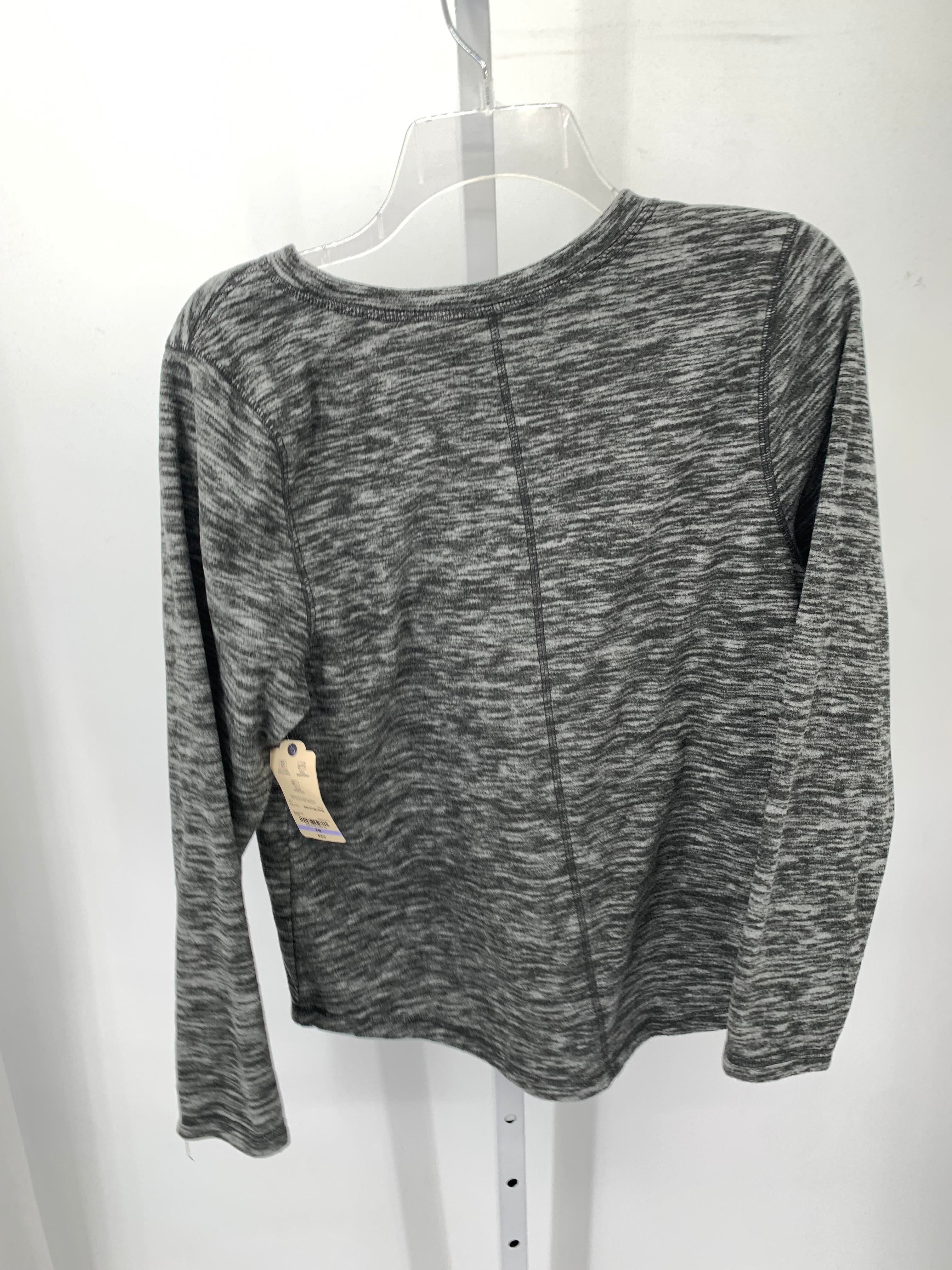 St. Johns Bay Size Medium Petite Petite Long Sleeve Shirt