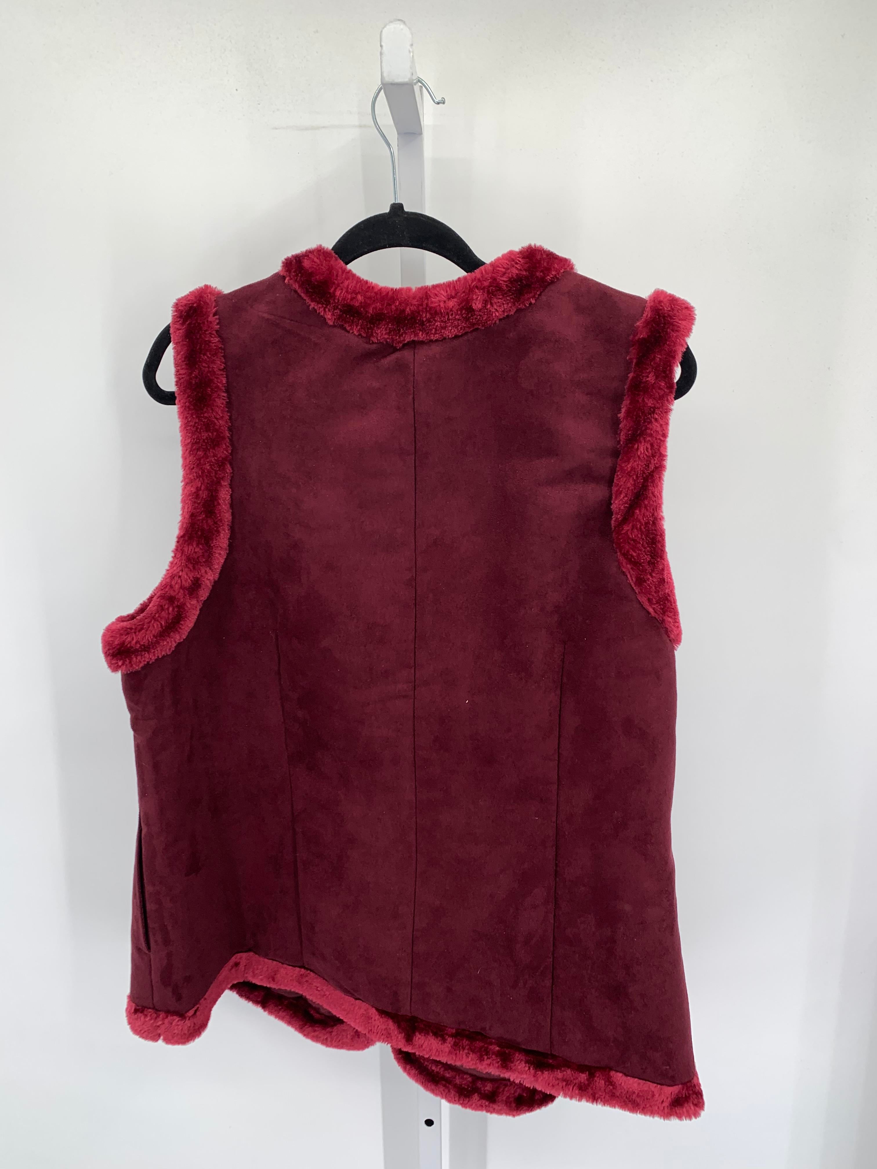 d & co. Size 1X Womens Vest