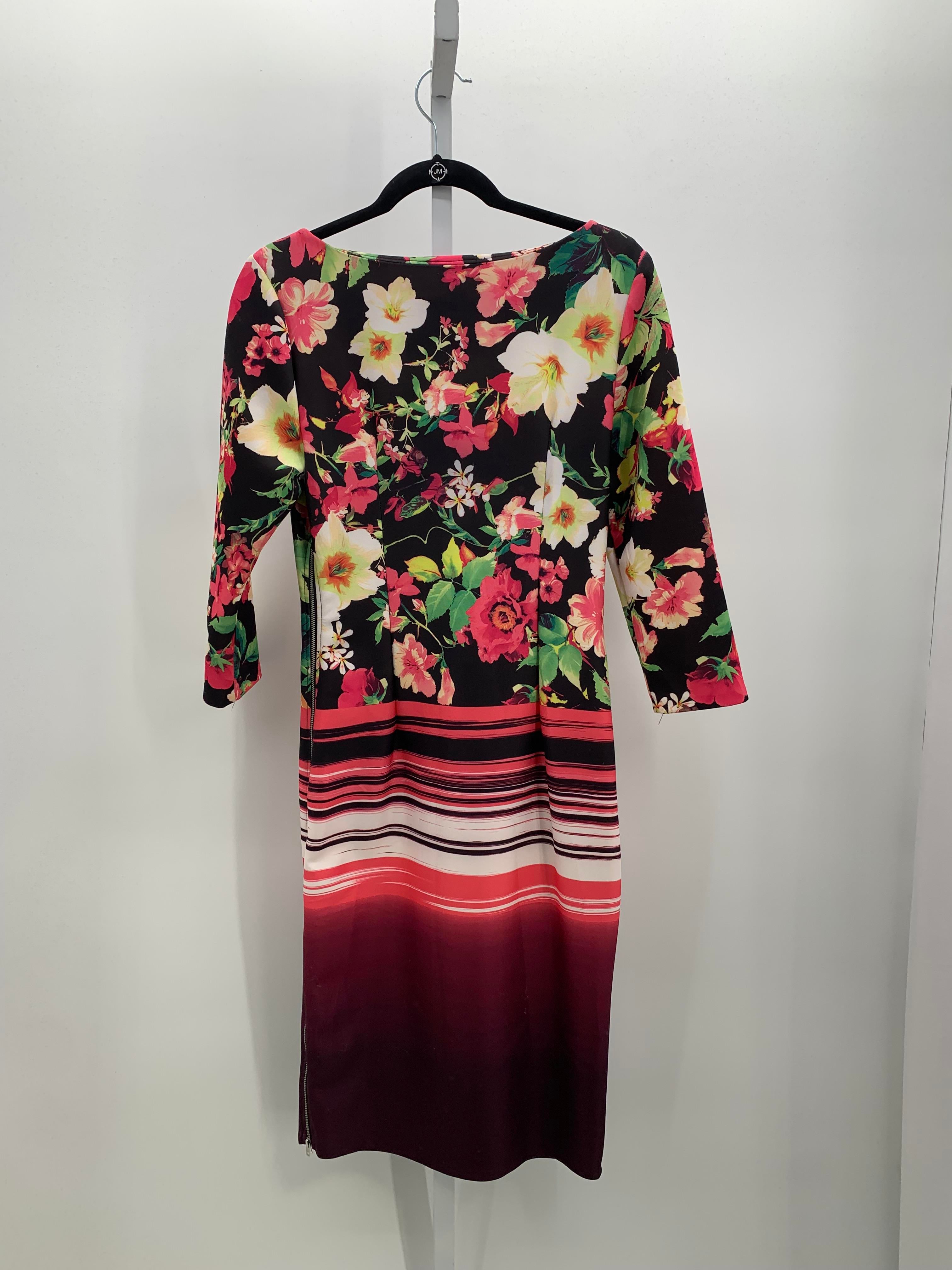 eci Size 4 Misses Long Sleeve Dress