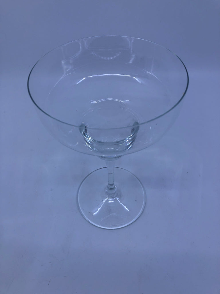 2 MARGARITA GLASSES.
