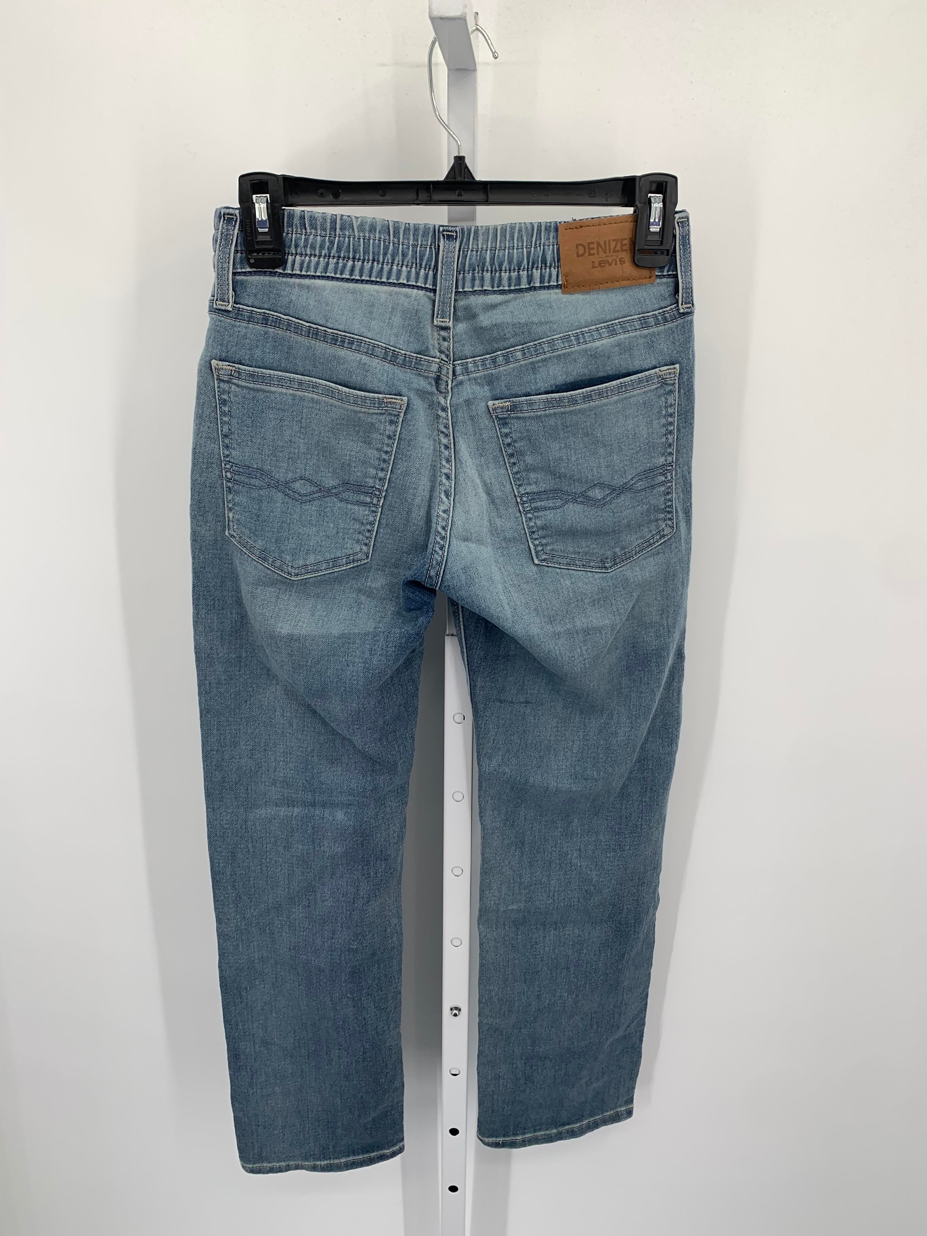 DRAWSTRING WAIST JEANS