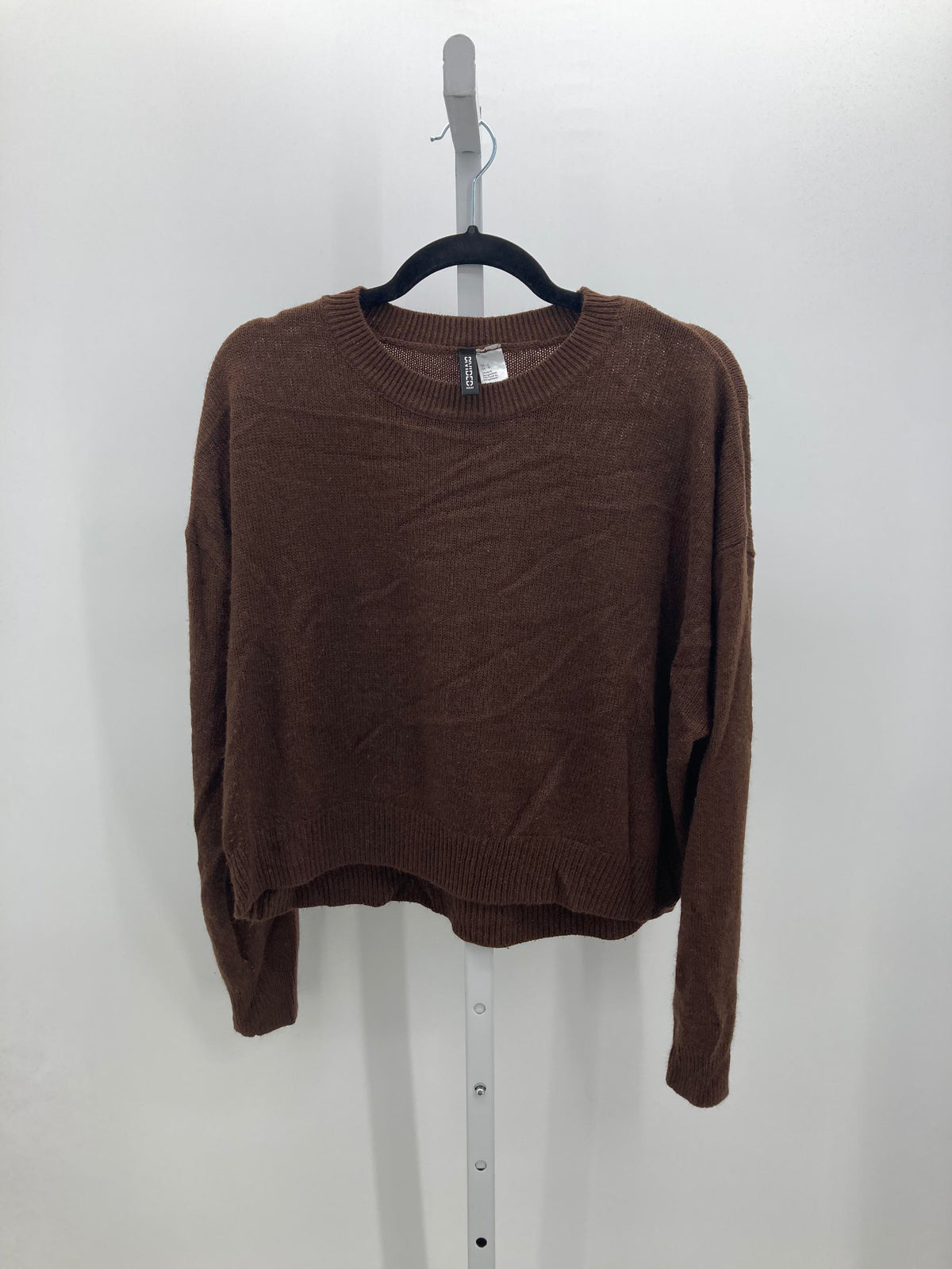 Divided Size Large Juniors Long Sleeve Sweater