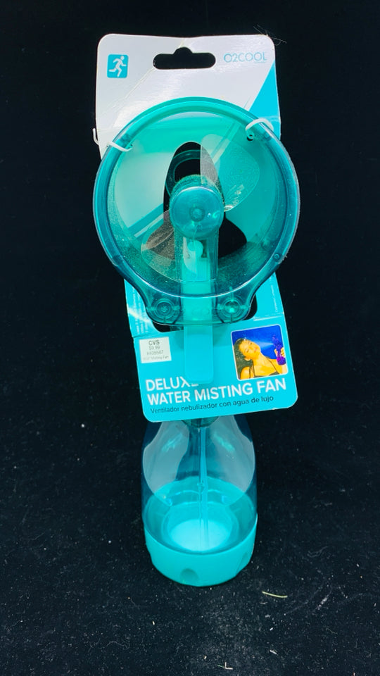 NIB DELUXE WATER MISTING FAN O2COOL.