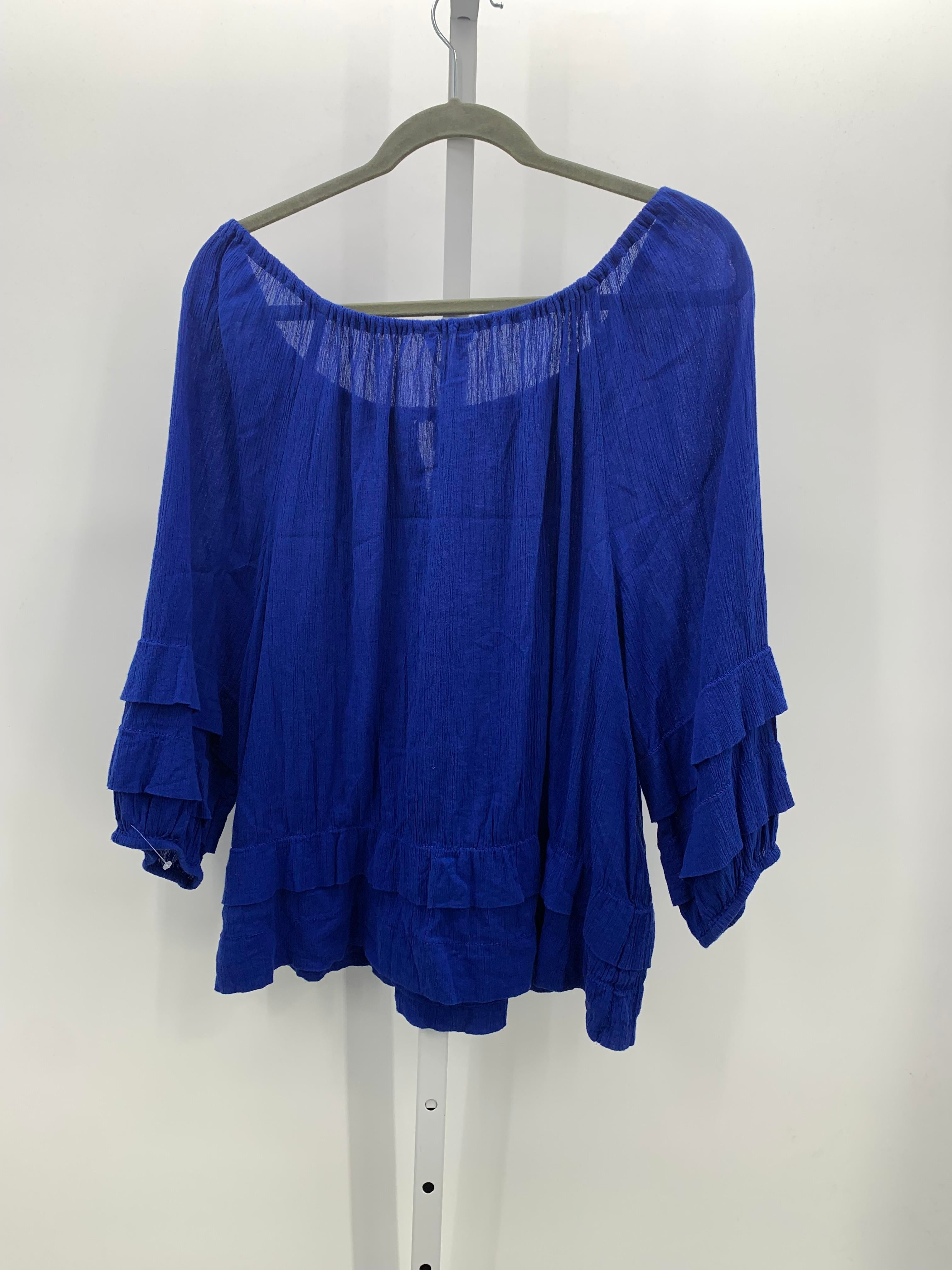 Ralph Lauren Size Small Misses 3/4 Sleeve Shirt