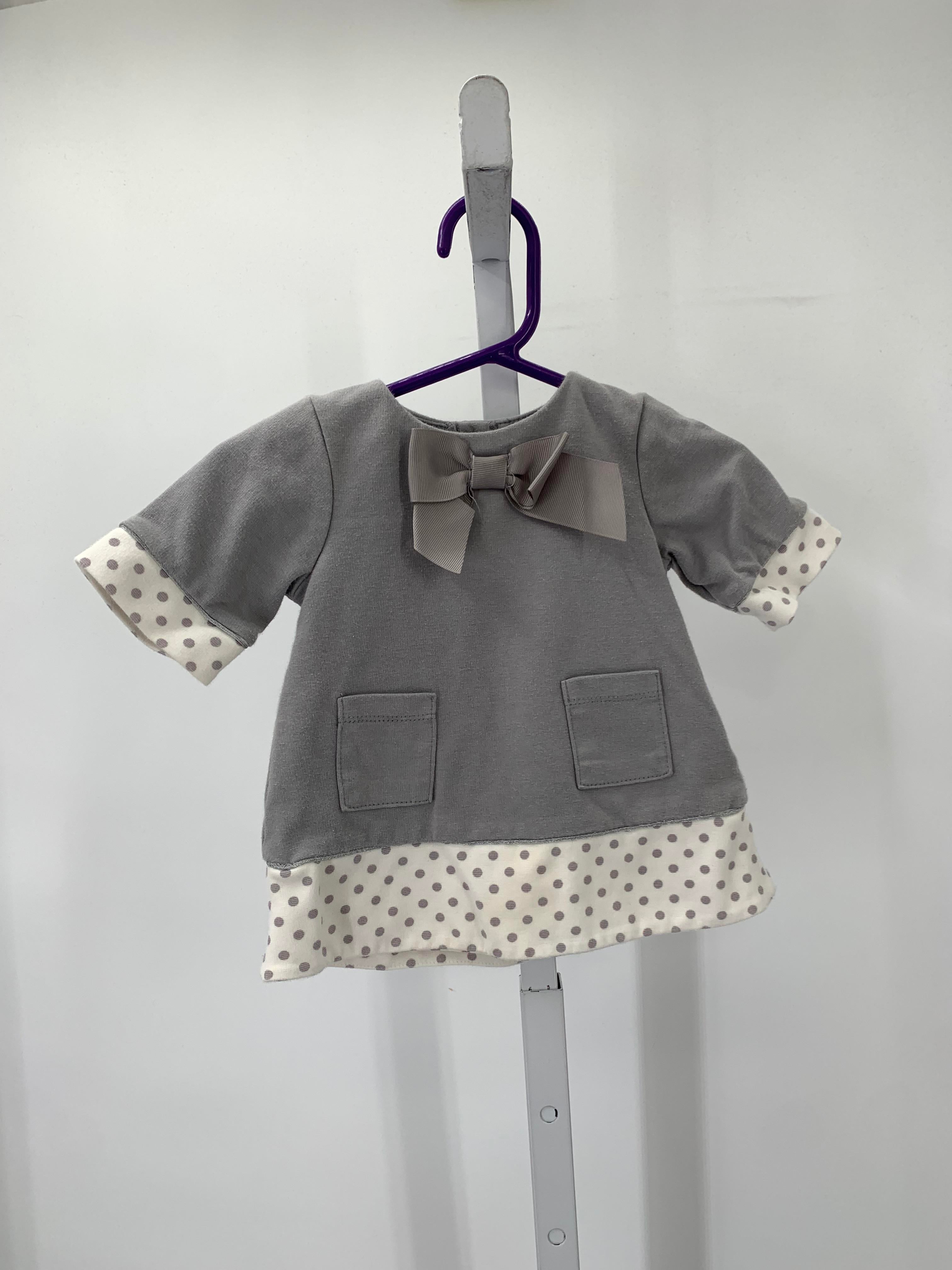 Lilly Wicket Size 3-6 Months Girls Short Sleeve Dress