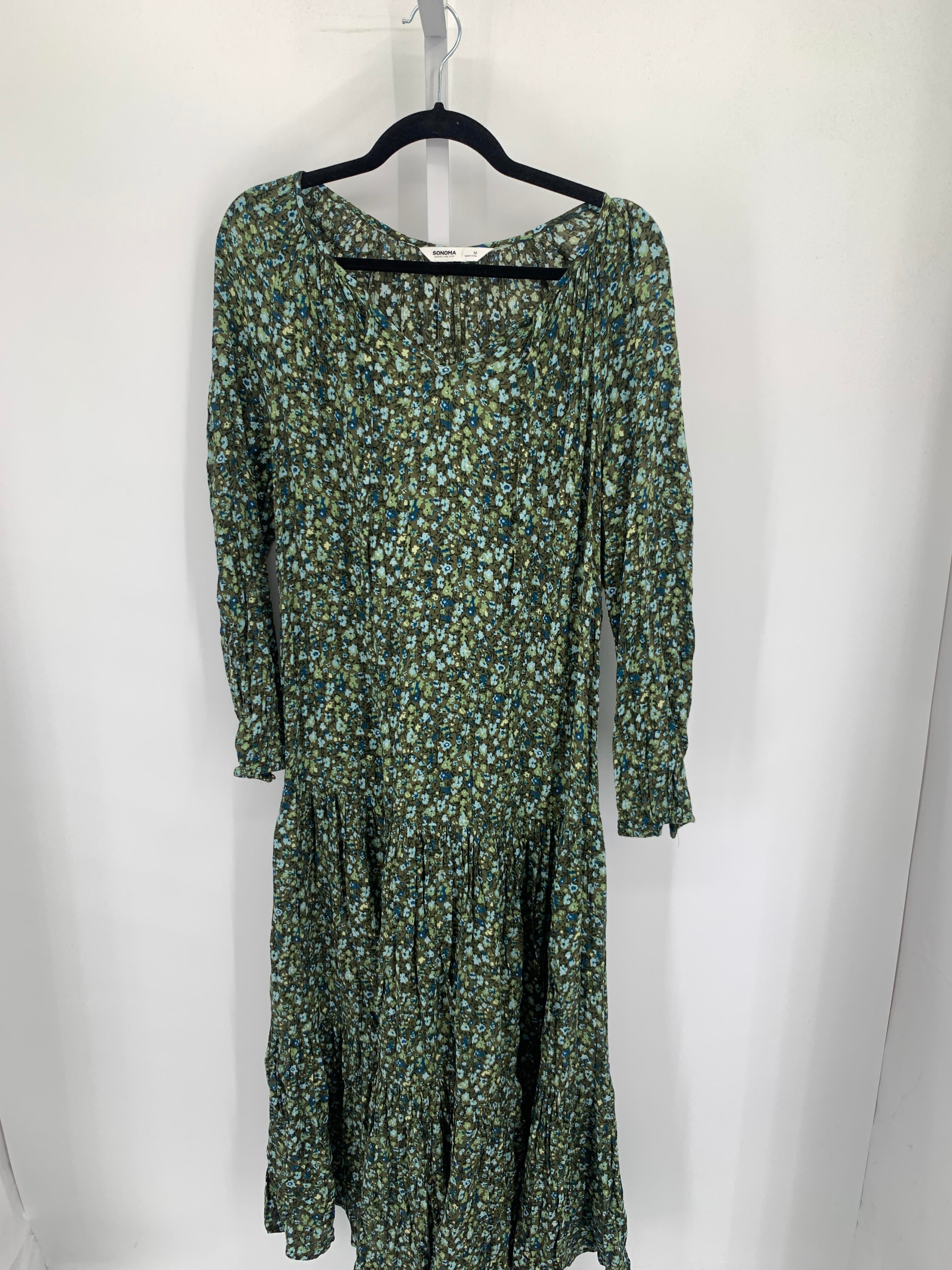 Sonoma Size Medium Misses Long Sleeve Dress