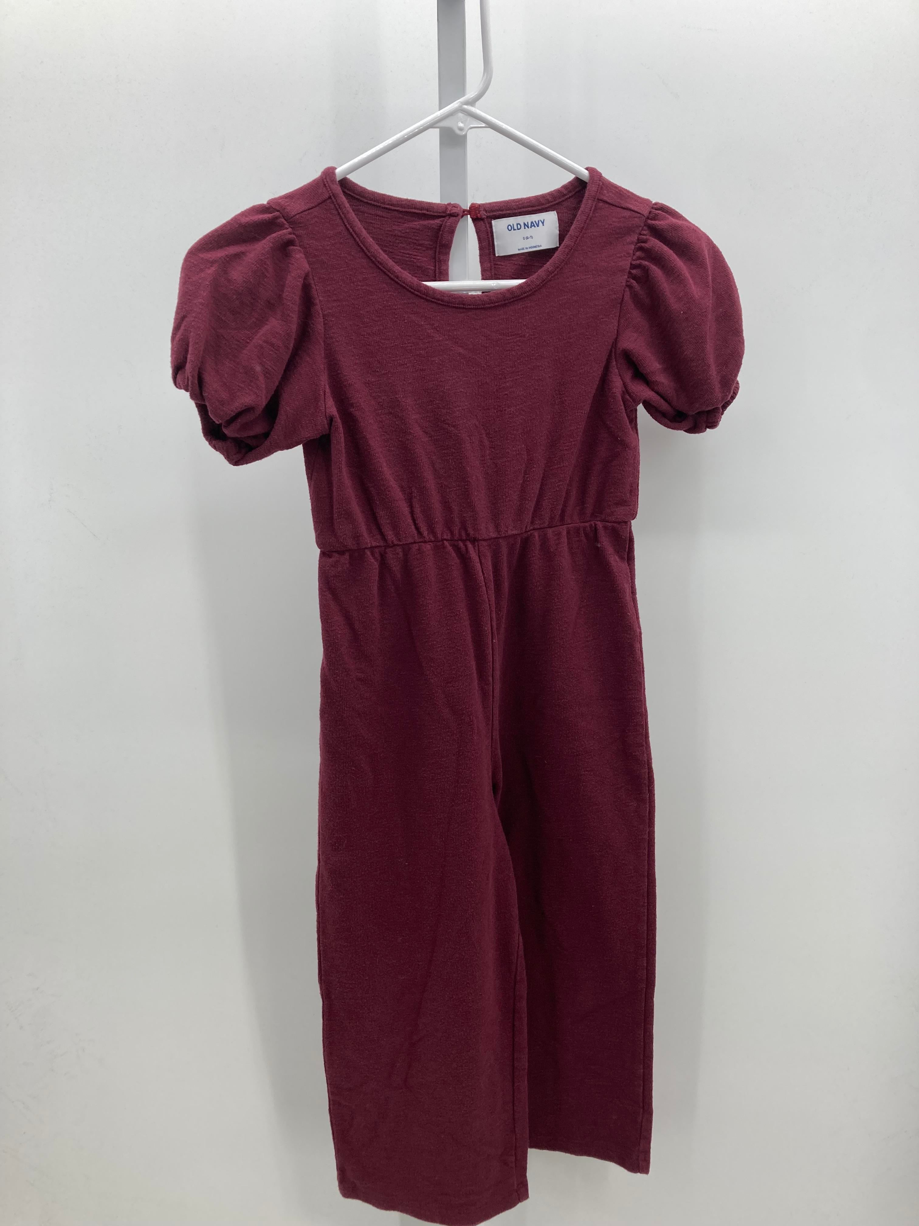 Old Navy Size 6-7 Girls Short Slv. Romper