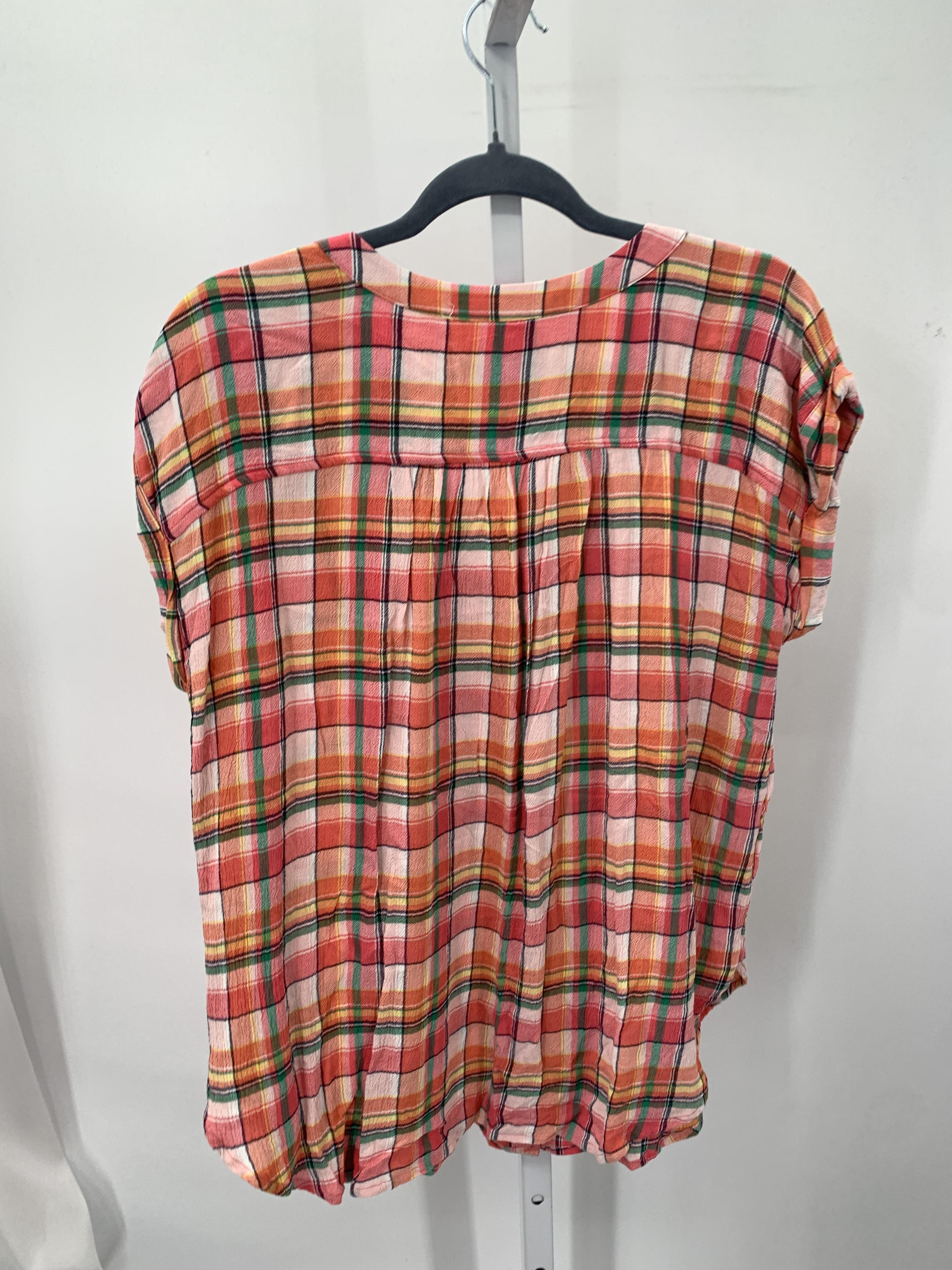 Loft Size Medium Misses Short Sleeve Shirt