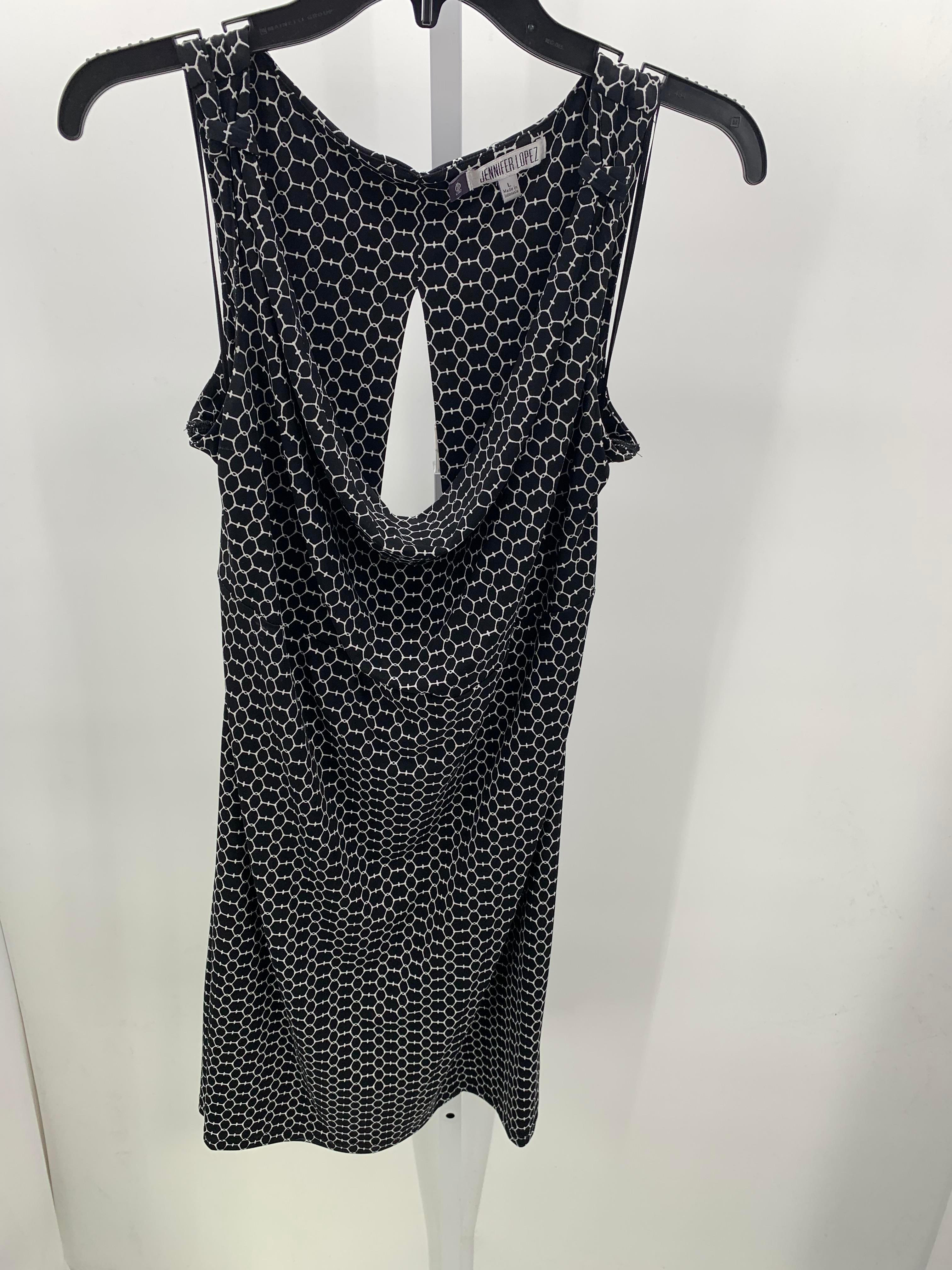 Jennifer Lopez Size Large Misses Sleeveless Dress