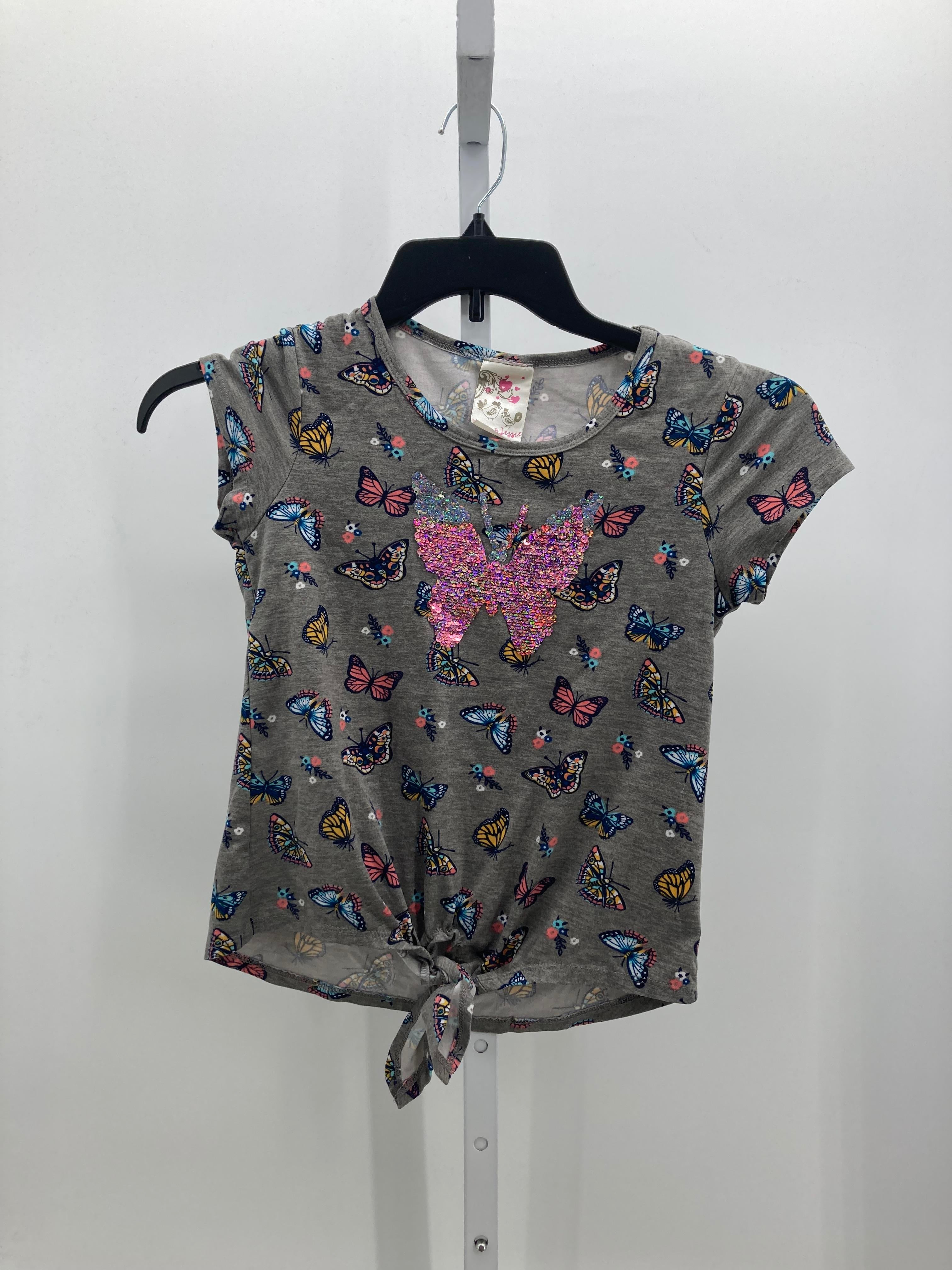 Jenna Jessie Size 12 Girls Short Sleeve Shirt