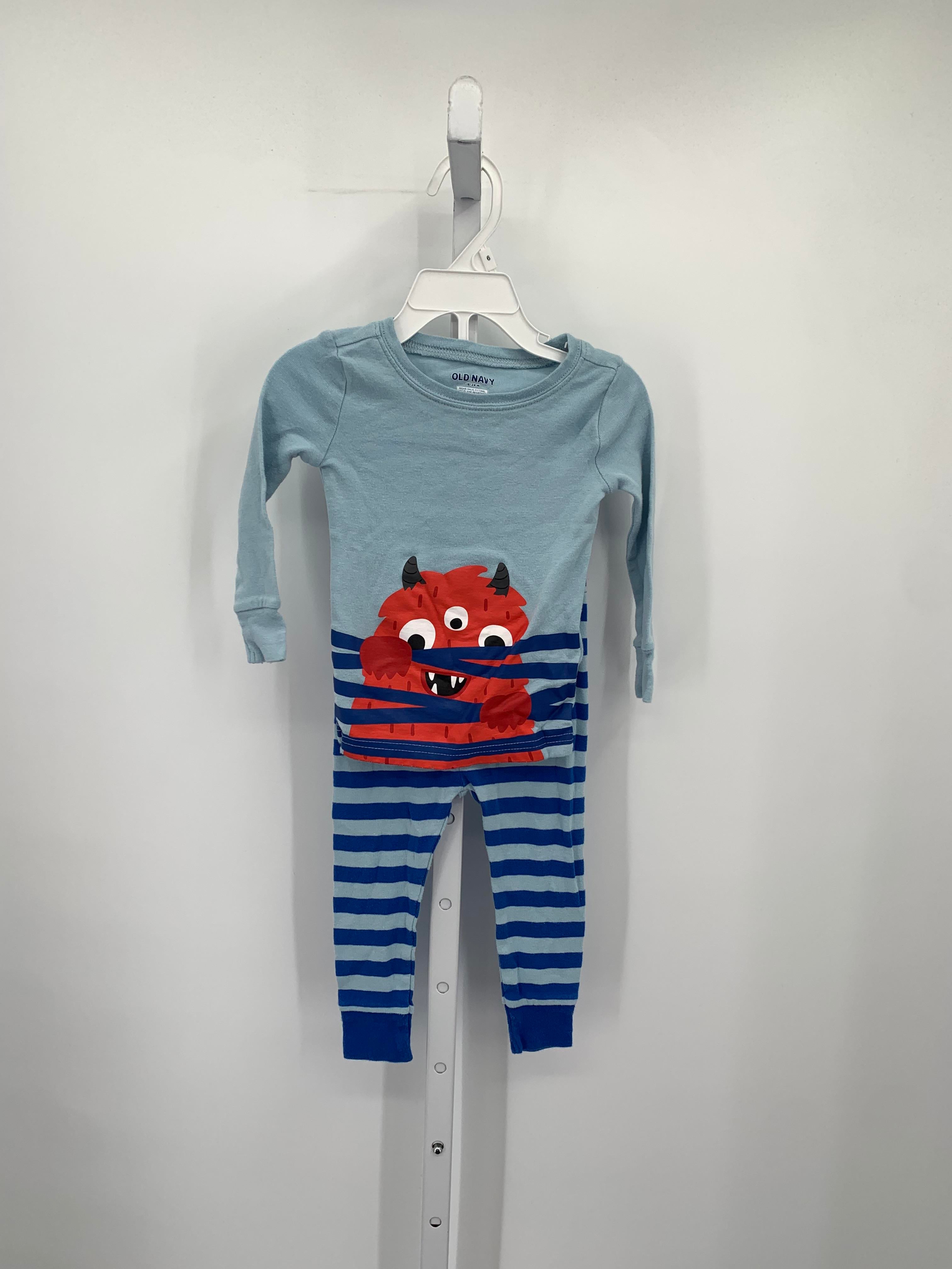 STRIPES MONSTER PJS