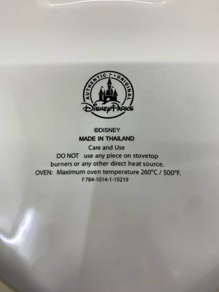 MICKEY SHAPED CERAMIC SERVING DISH.