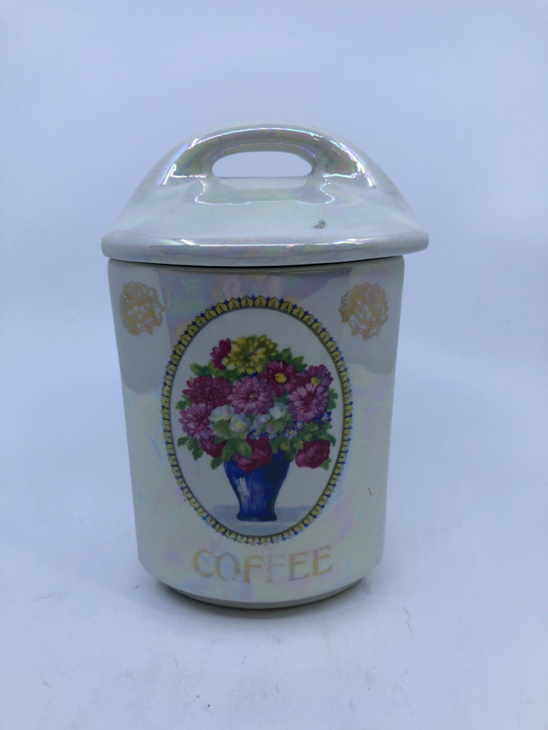 VTG COFFEE CANISTER.