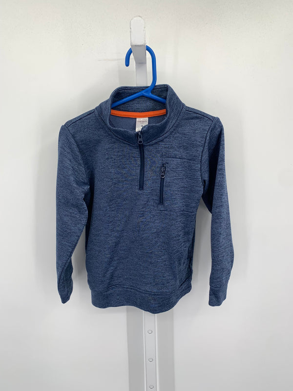 PARTIAL ZIP KNIT