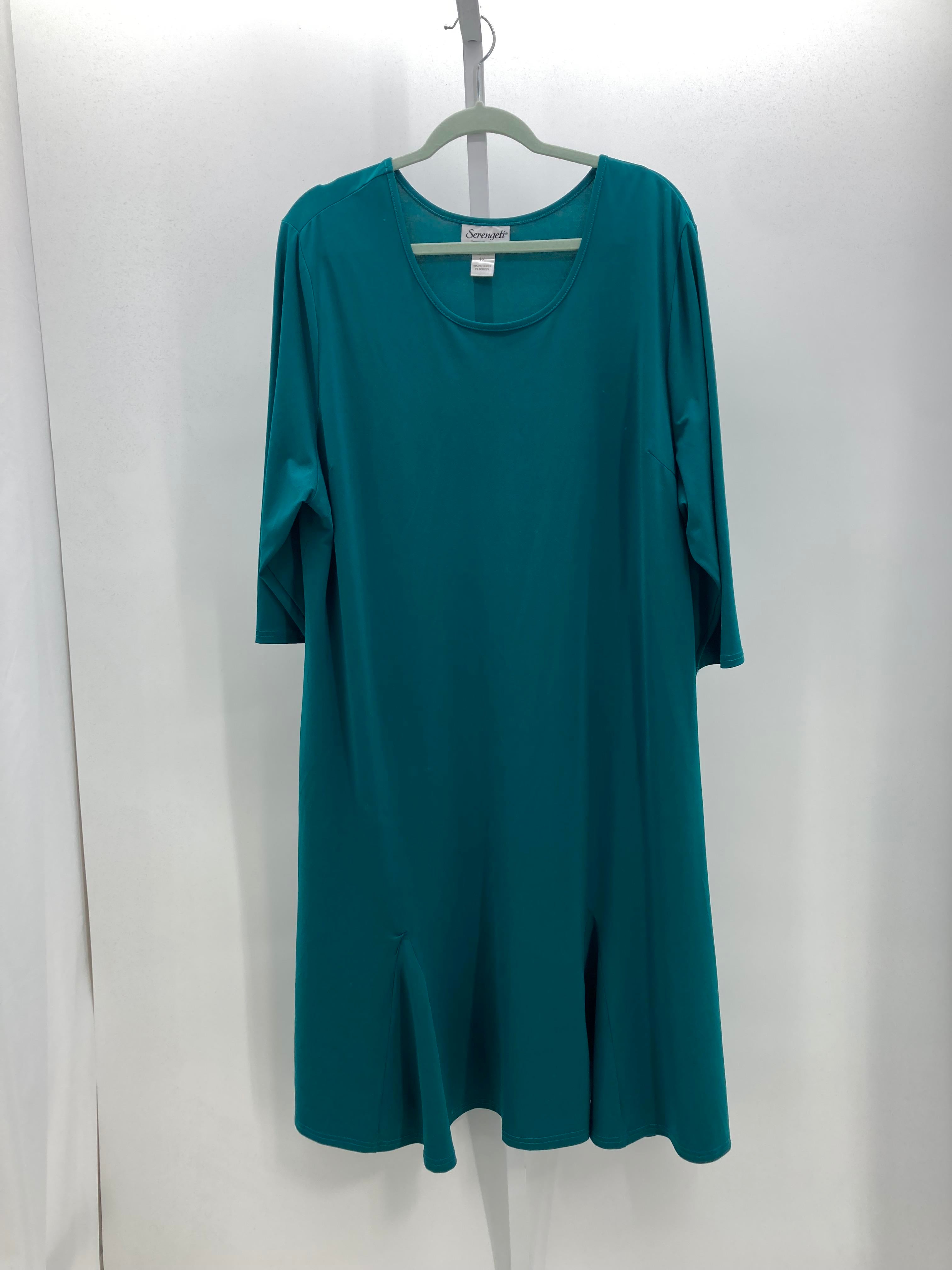 Size 1X Womens Long Sleeve Dress