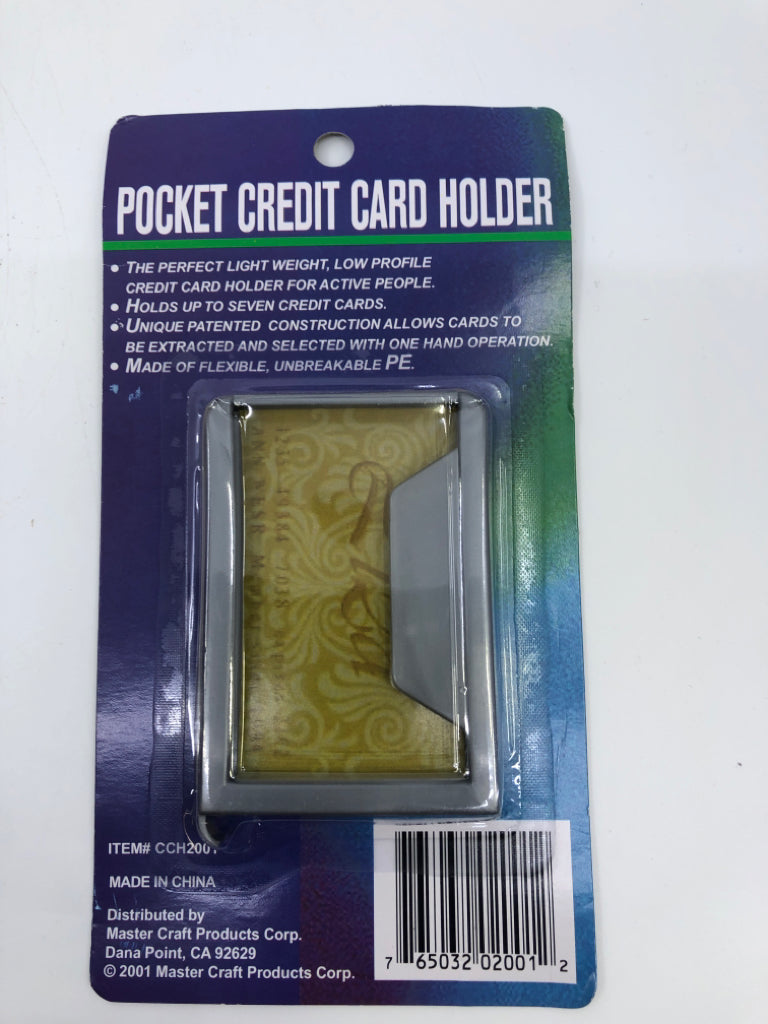 NIP POCKET CREDIT CARD HOLDER.