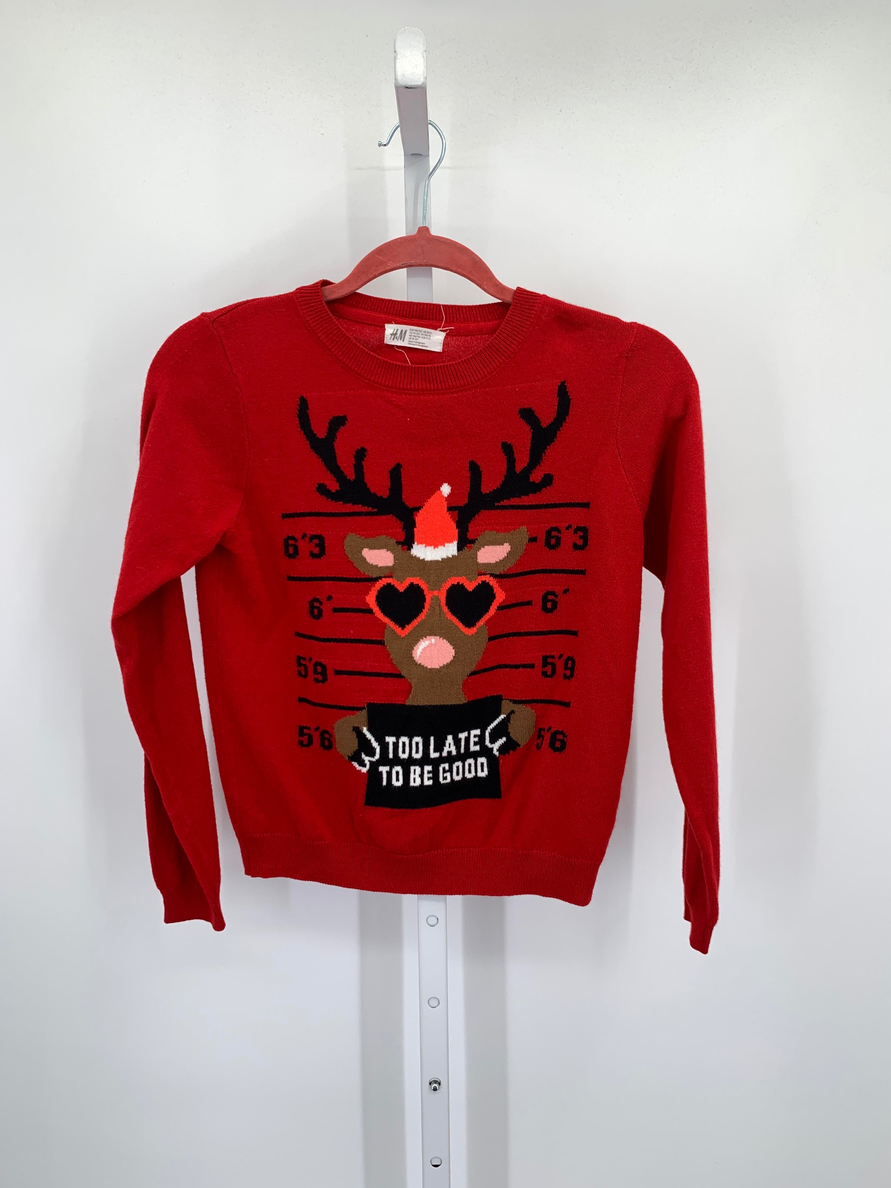 LONG SLV SWEATER REINDEER