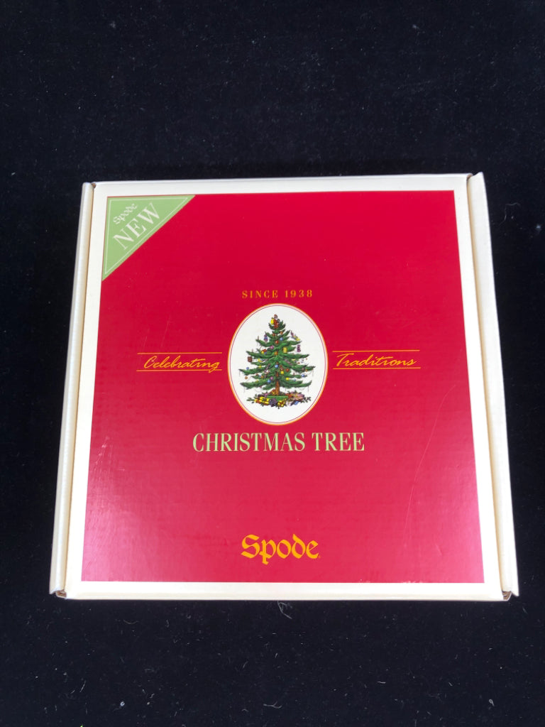 SPODE CHRISTMAS TREE BOWL-IN BOX