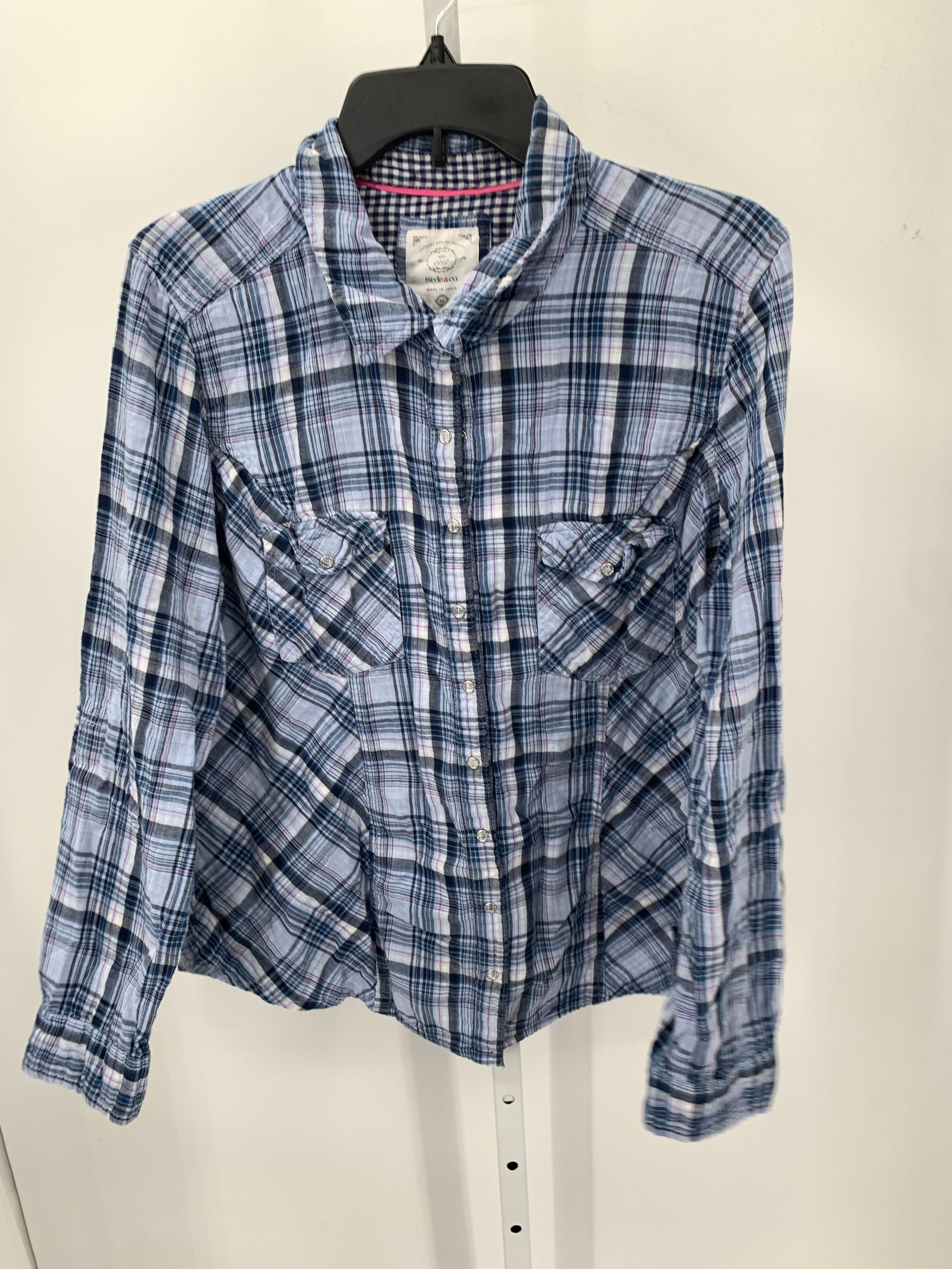 Style & Co. Size Extra Large Misses Long Sleeve Shirt