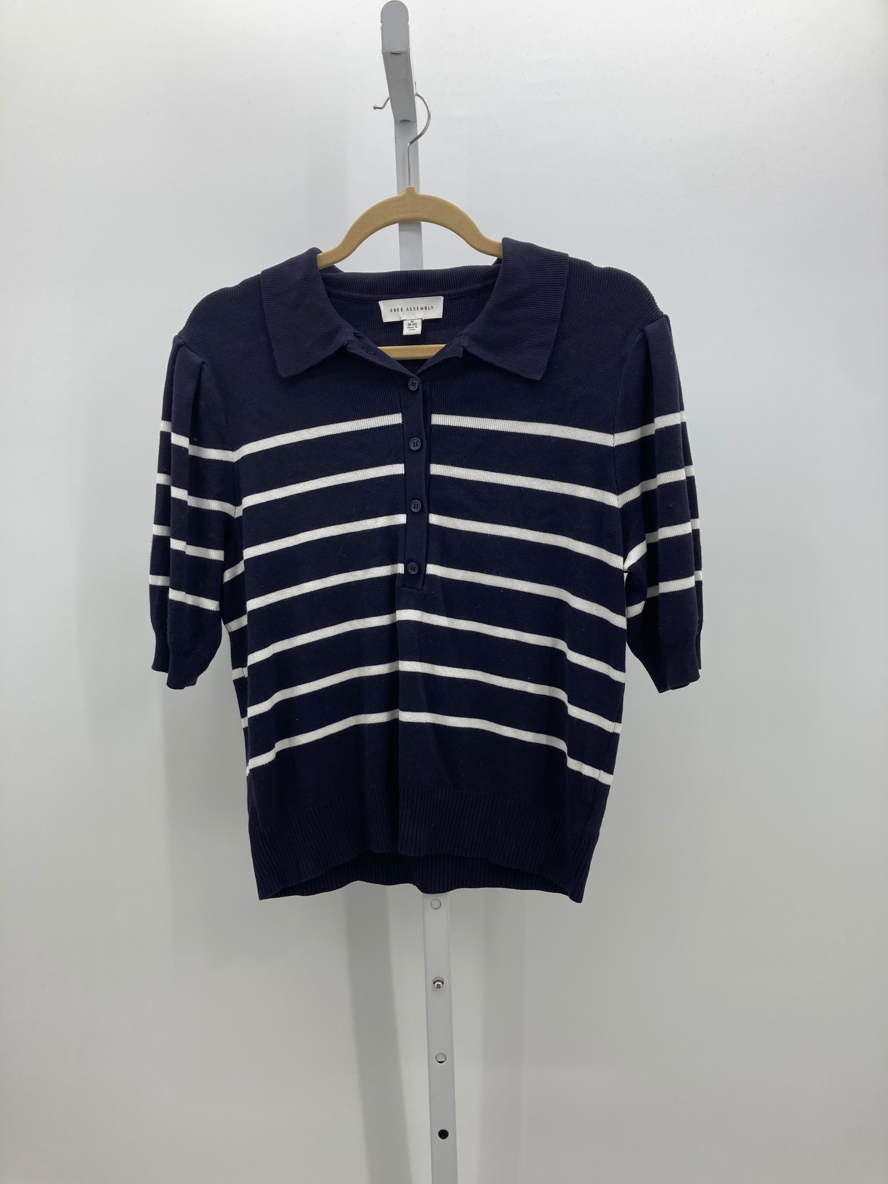 Free Assembly Size Medium Misses Short Slv Sweater