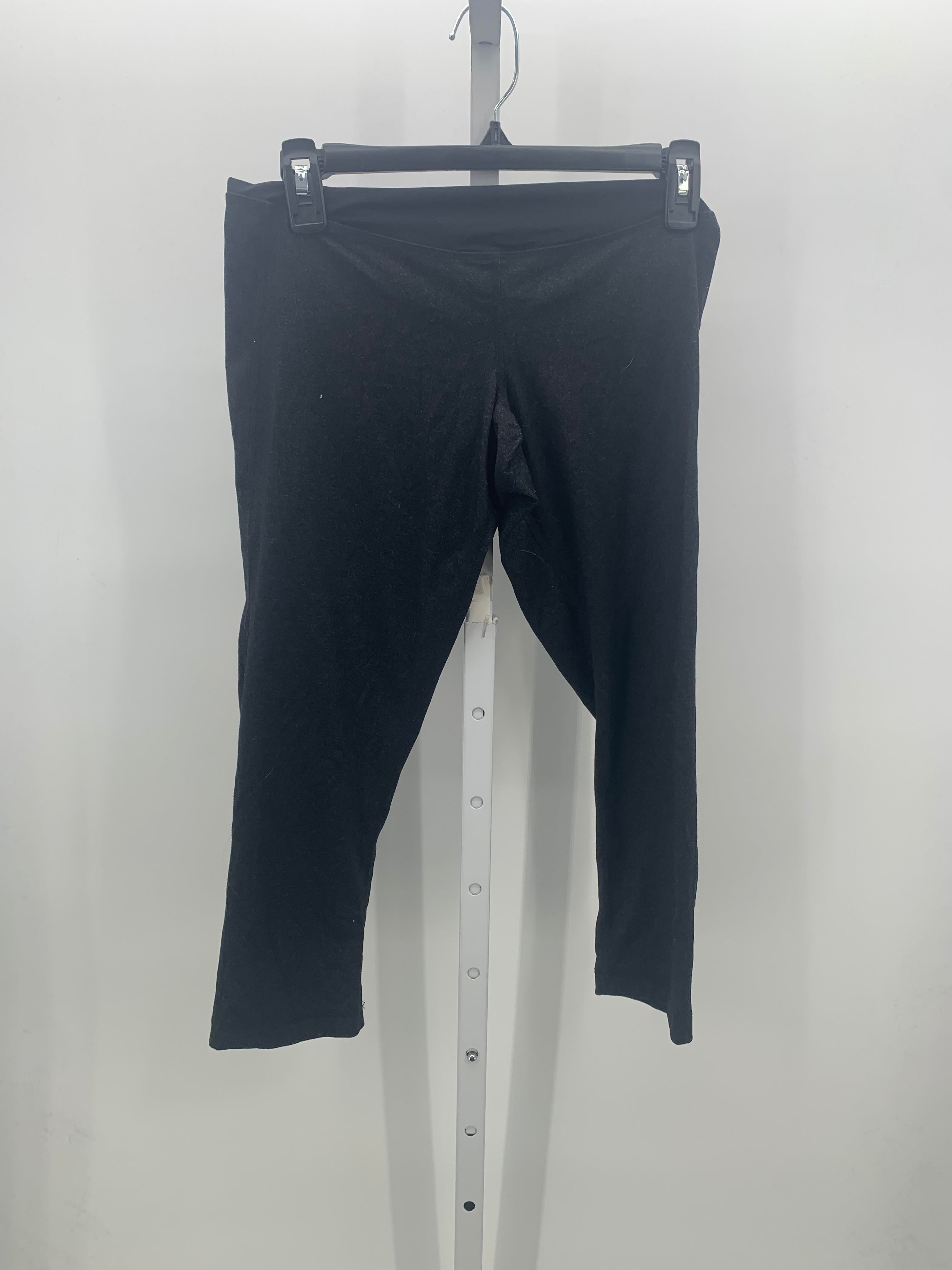 Isabel Black Size Small Maternity Capri