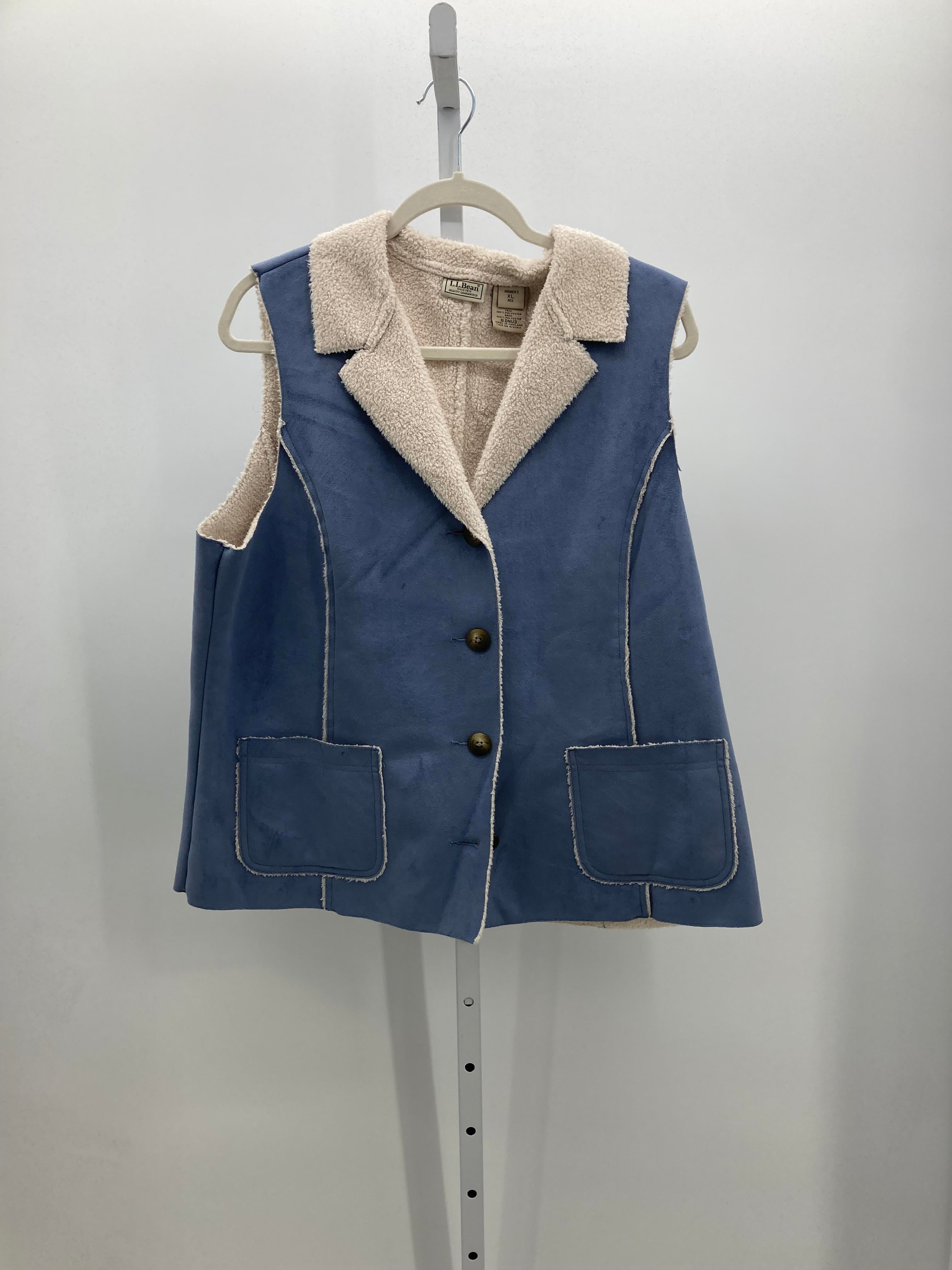 LL Bean Size Extra Large Misses Vest