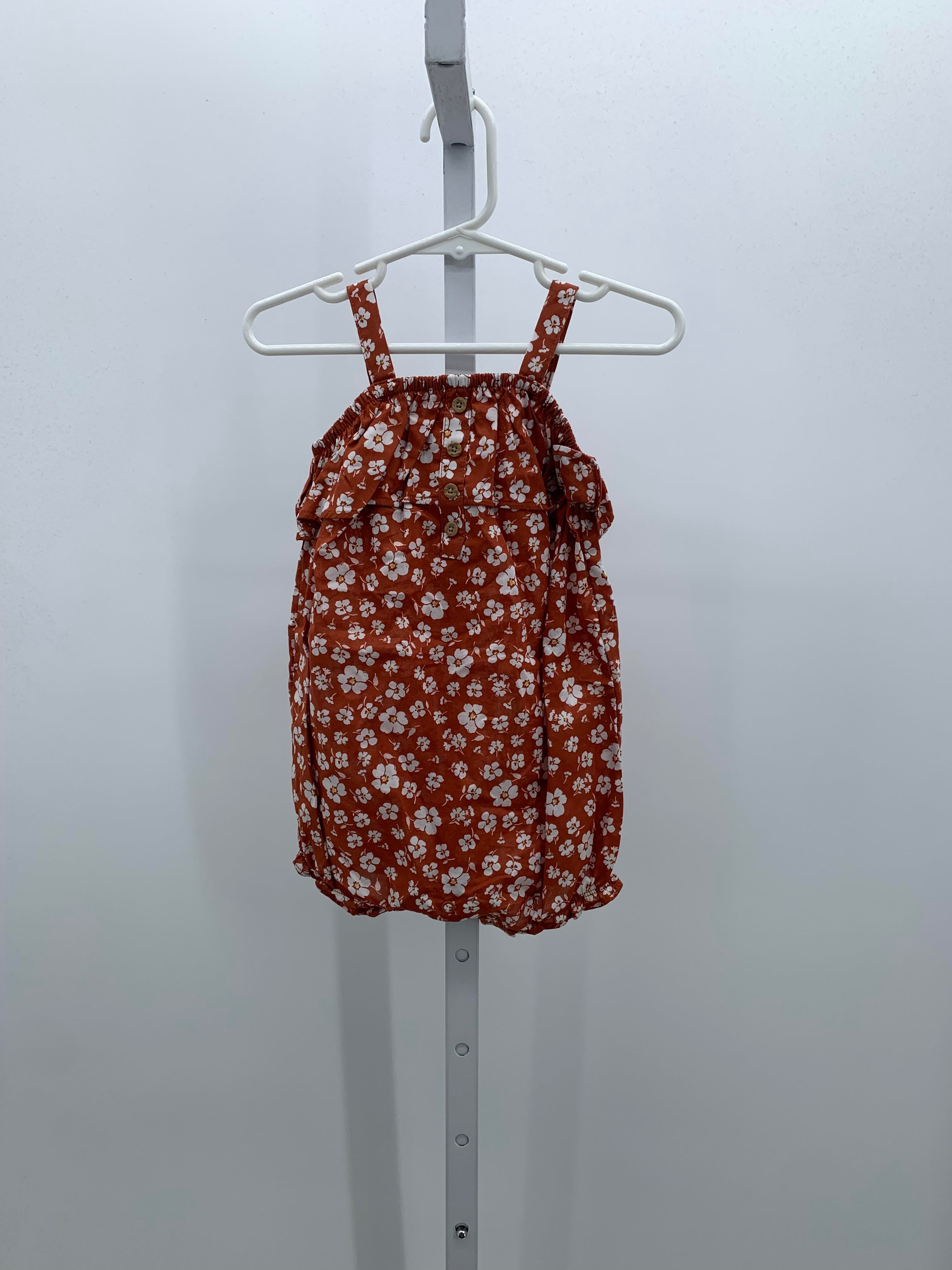 Carters Size 12 Months Girls Sleeveless Romper