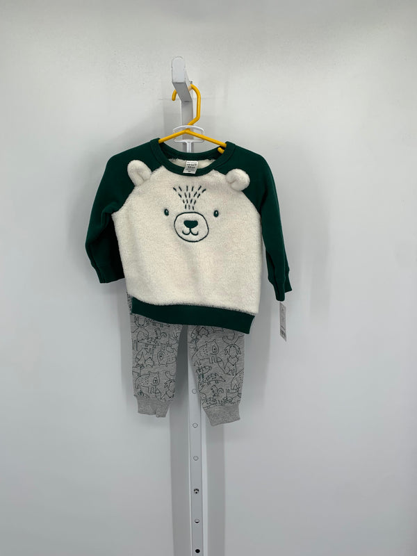 NEW FUZZY BEAR SHIRT ANIMALS PANTS