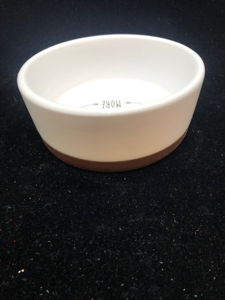 I LOVE YOU MORE PET BOWL.
