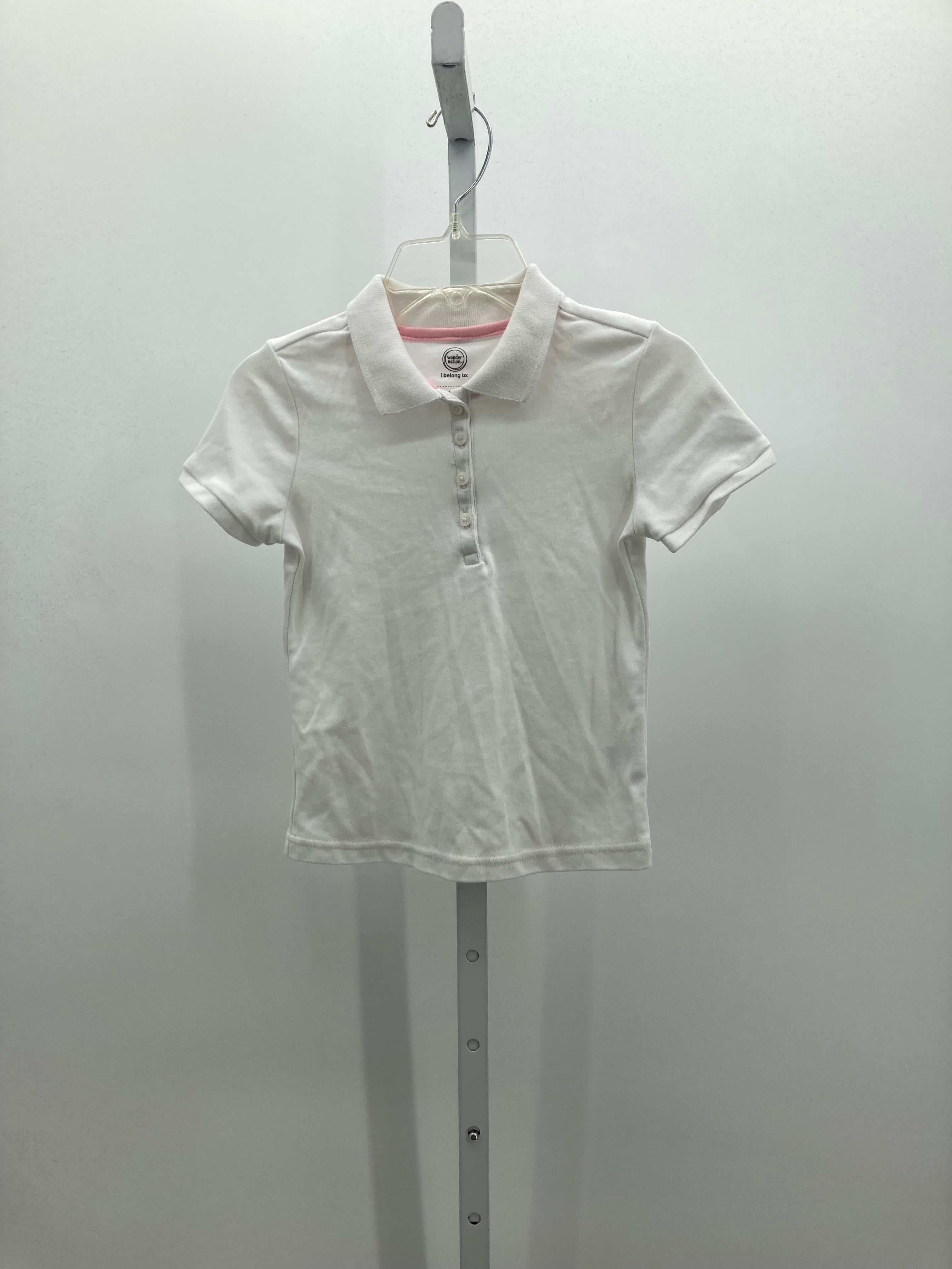 Wonder Nation Size 6/6X Girls Short Sleeve Shirt