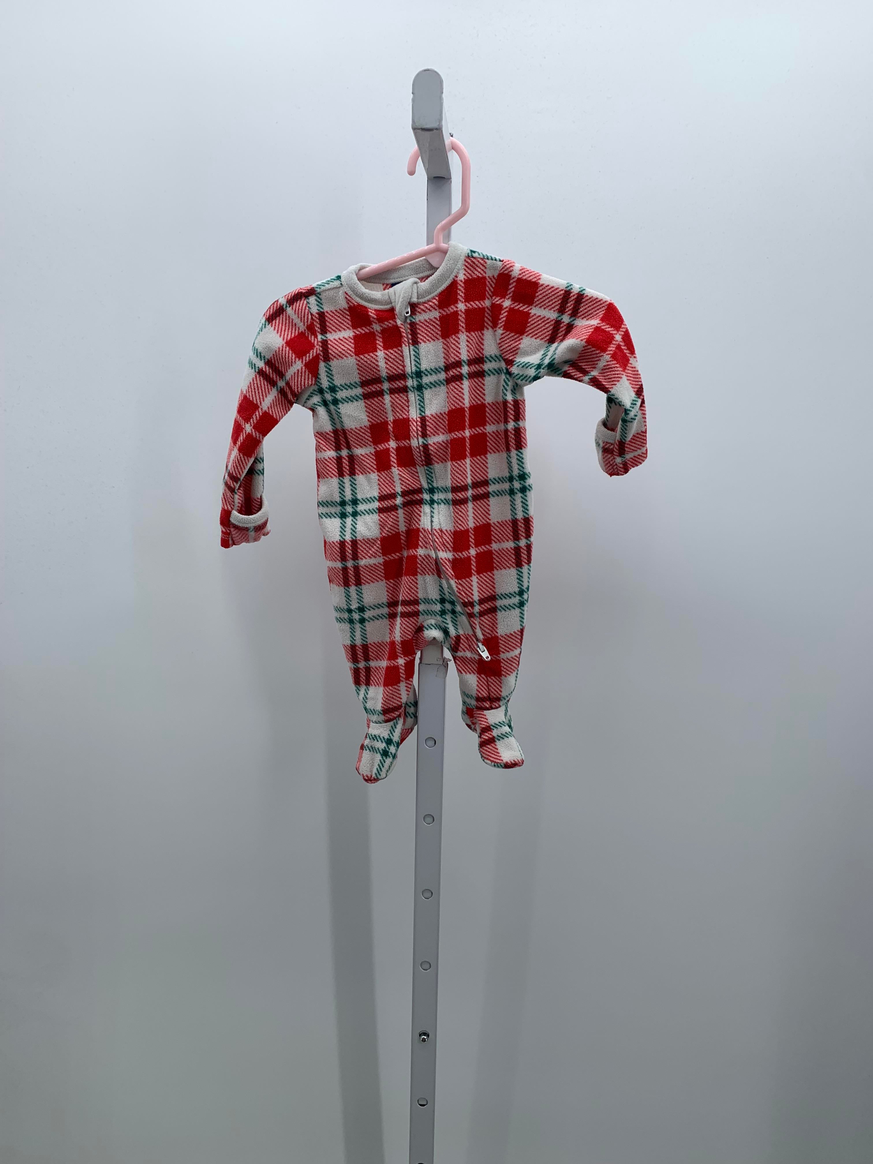 RED GREEN PLAID FLEECE