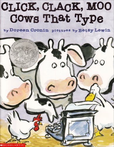 Click  Clack  Moo: Cows That Type  9780439216487  0439216486  Paperback - Doreen