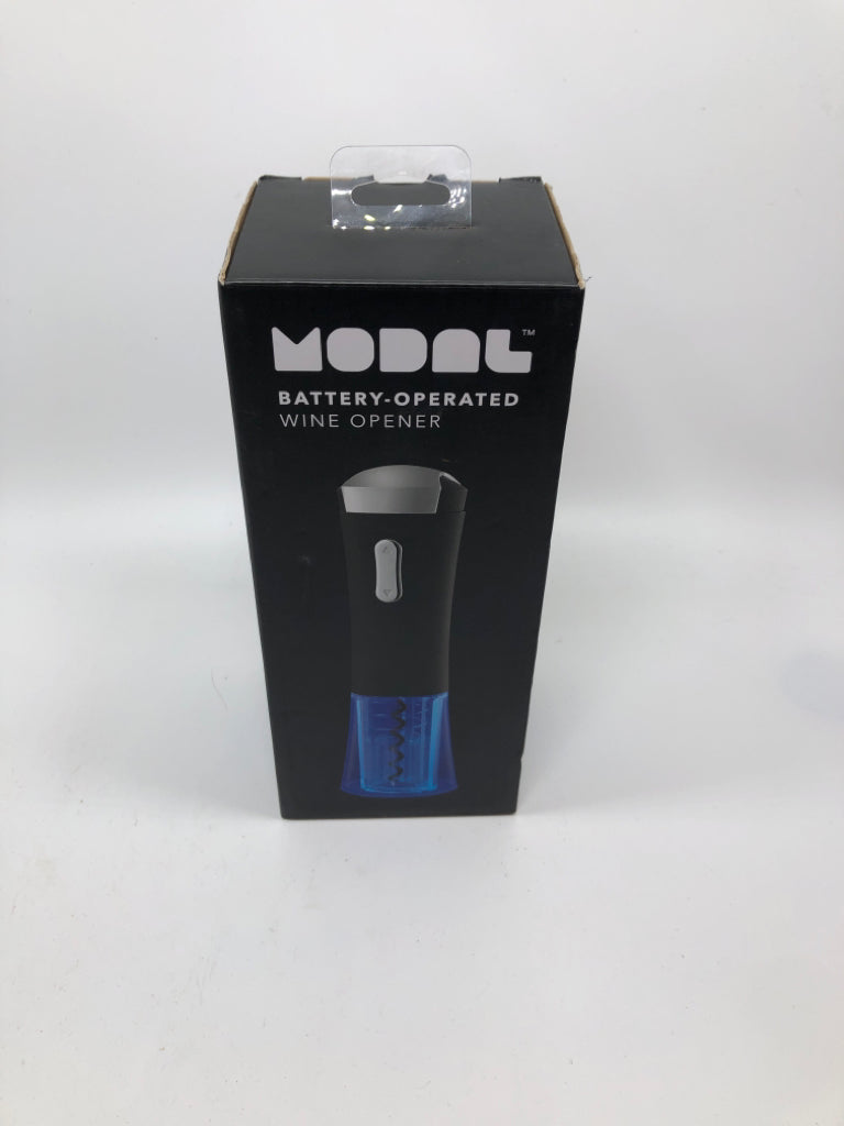 NIB BATTERY OPERATED WINE OPENER.