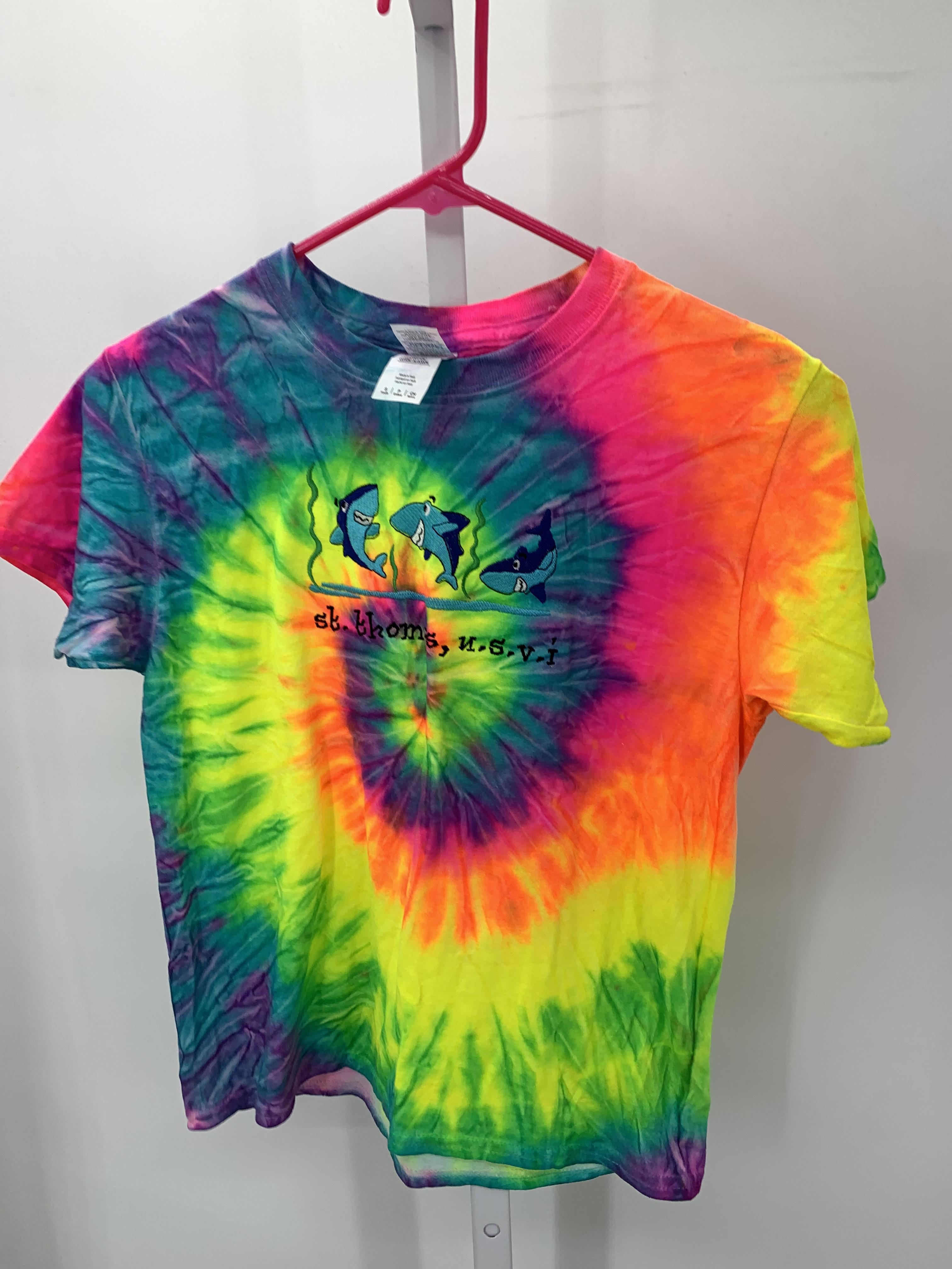 Gildan Size 6-7 Girls Short Sleeve Shirt