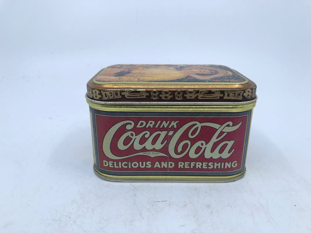 VTG COCA COLA SMALL TIN.