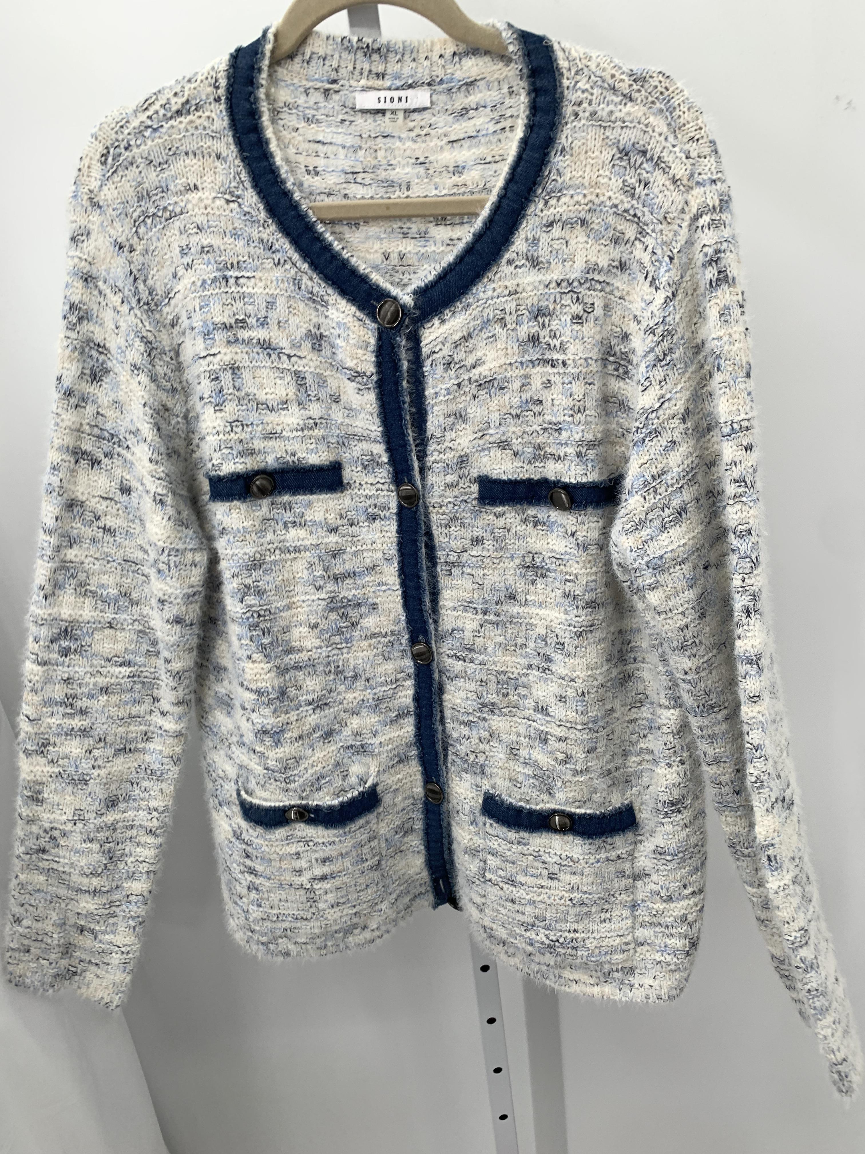 Size Extra Large Misses Long Slv Sweater