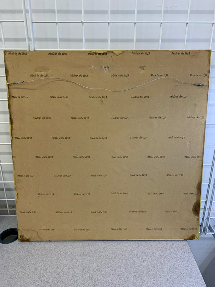 FRAMED ITALIAN TILE.